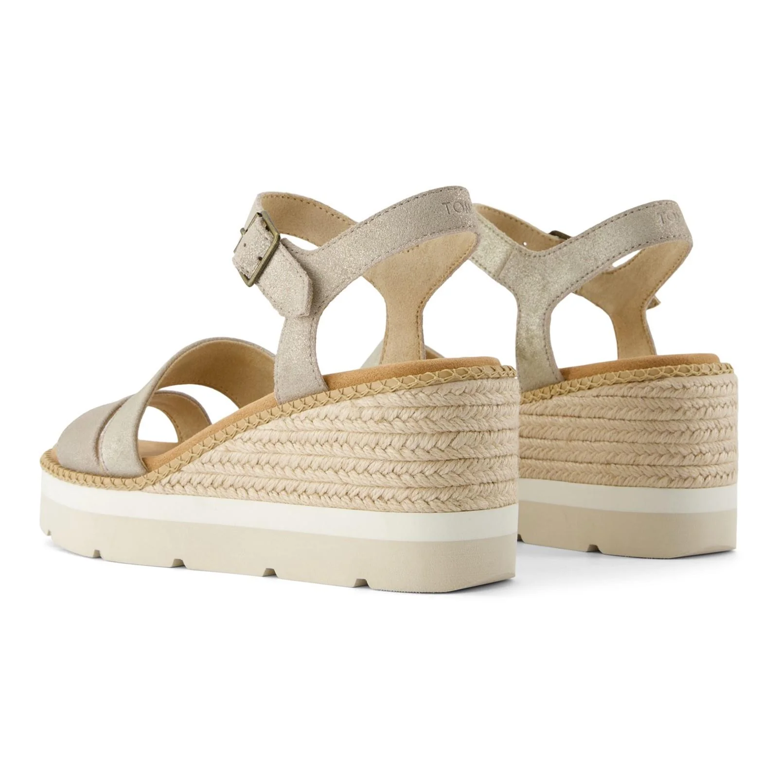 TOMS Womens Darya Sandal Champagne - Image 4