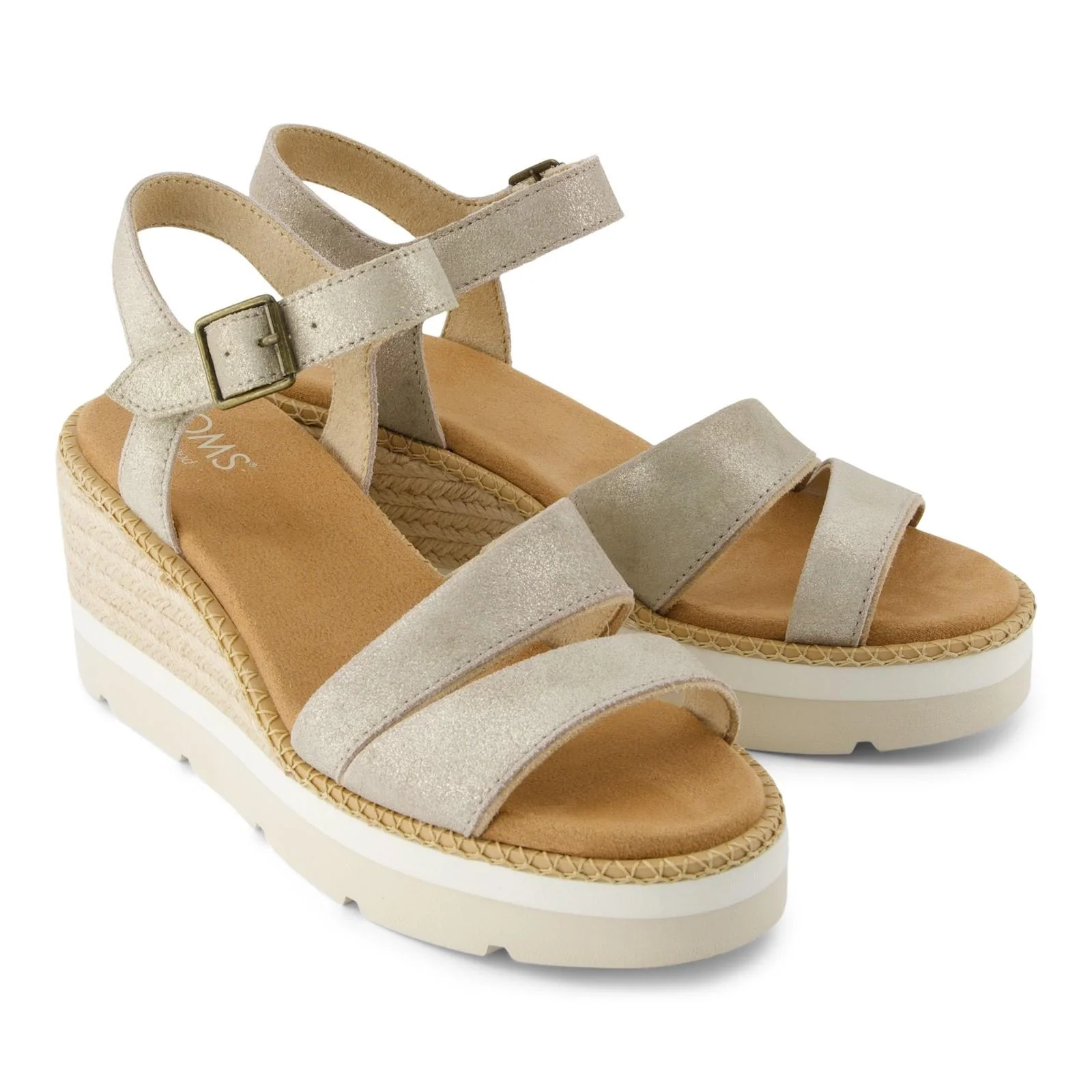 TOMS Womens Darya Sandal Champagne - Image 5
