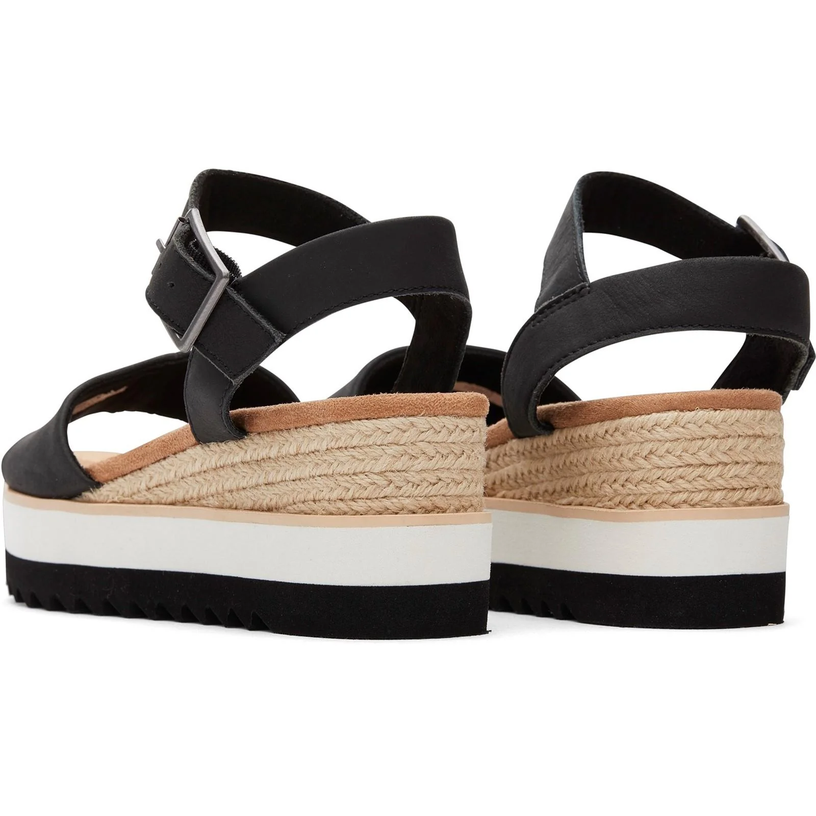 TOMS Womens Diana Wedge Black - Image 4
