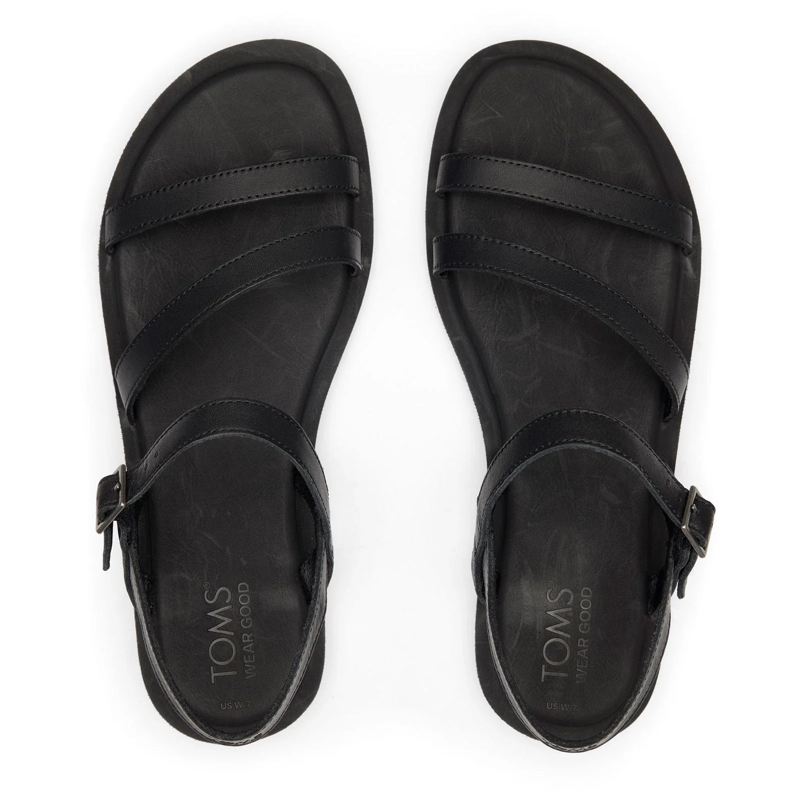 TOMS Womens Kira Sandal Black - Image 3