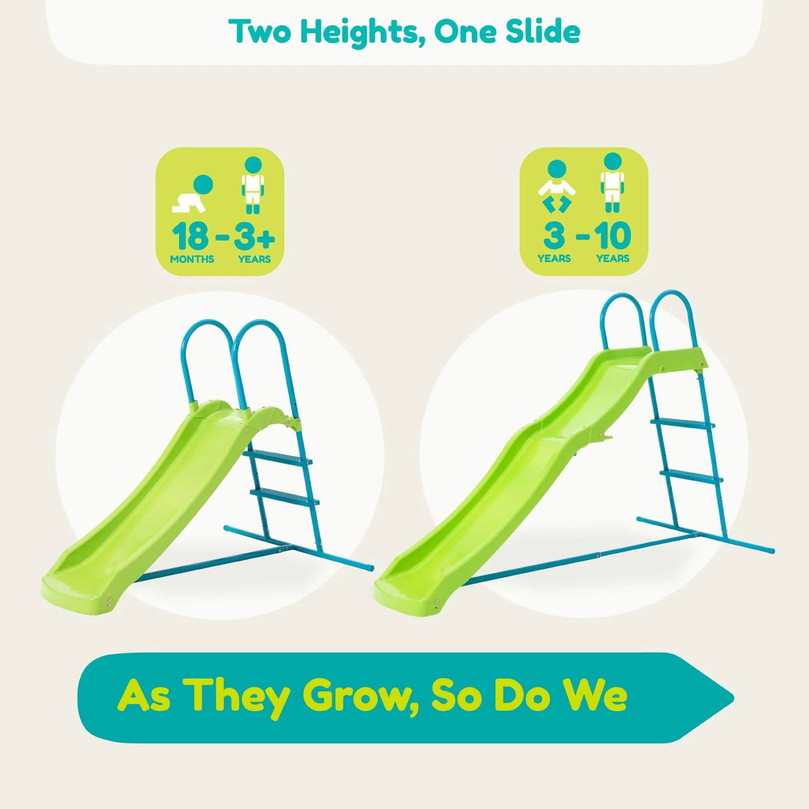 TP Toys Small To Tall Growable Slide - Image 4