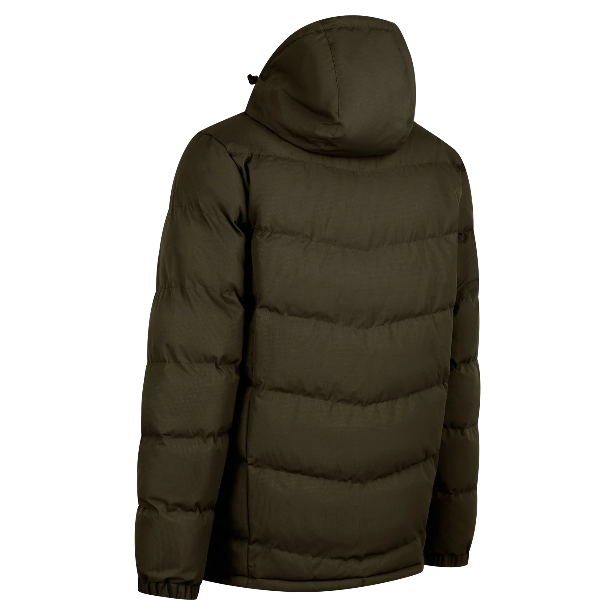 Trespass Mens Blustery Padded Jacket Dark Vine - Image 2