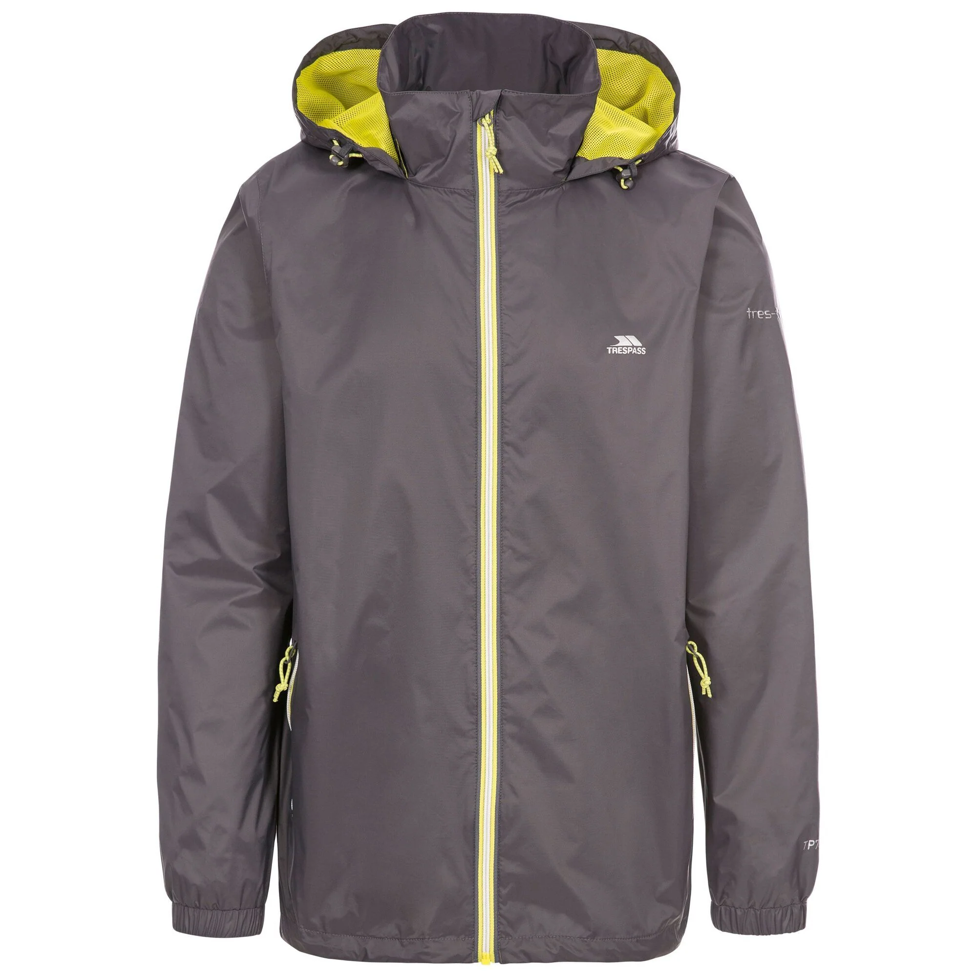 Trespass Mens Briar Waterproof Jacket Carbon - Image 3