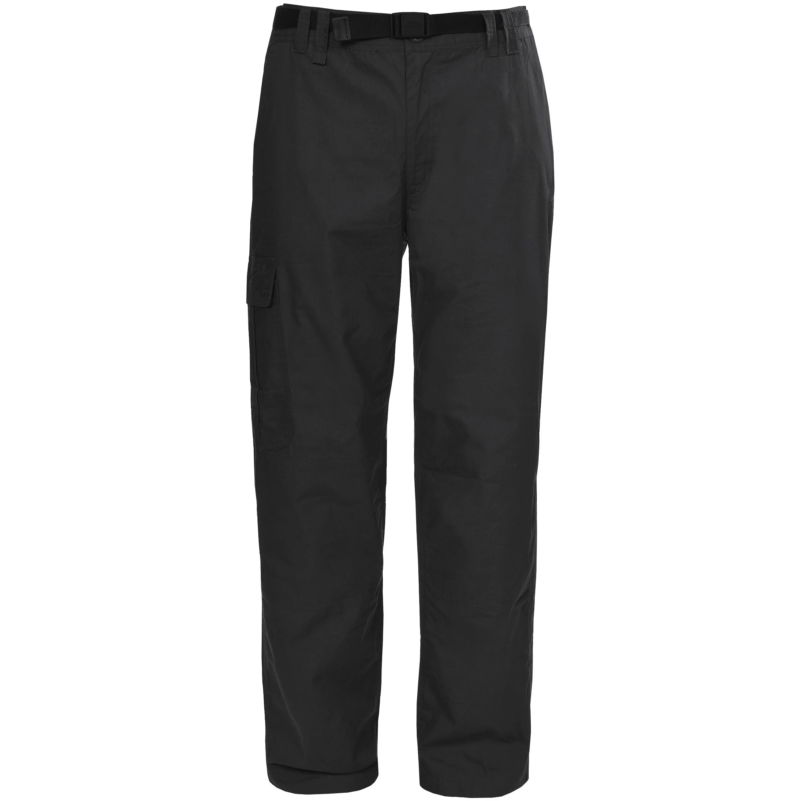 Trespass Mens Clifton Thermal Action Trousers Black - Image 2