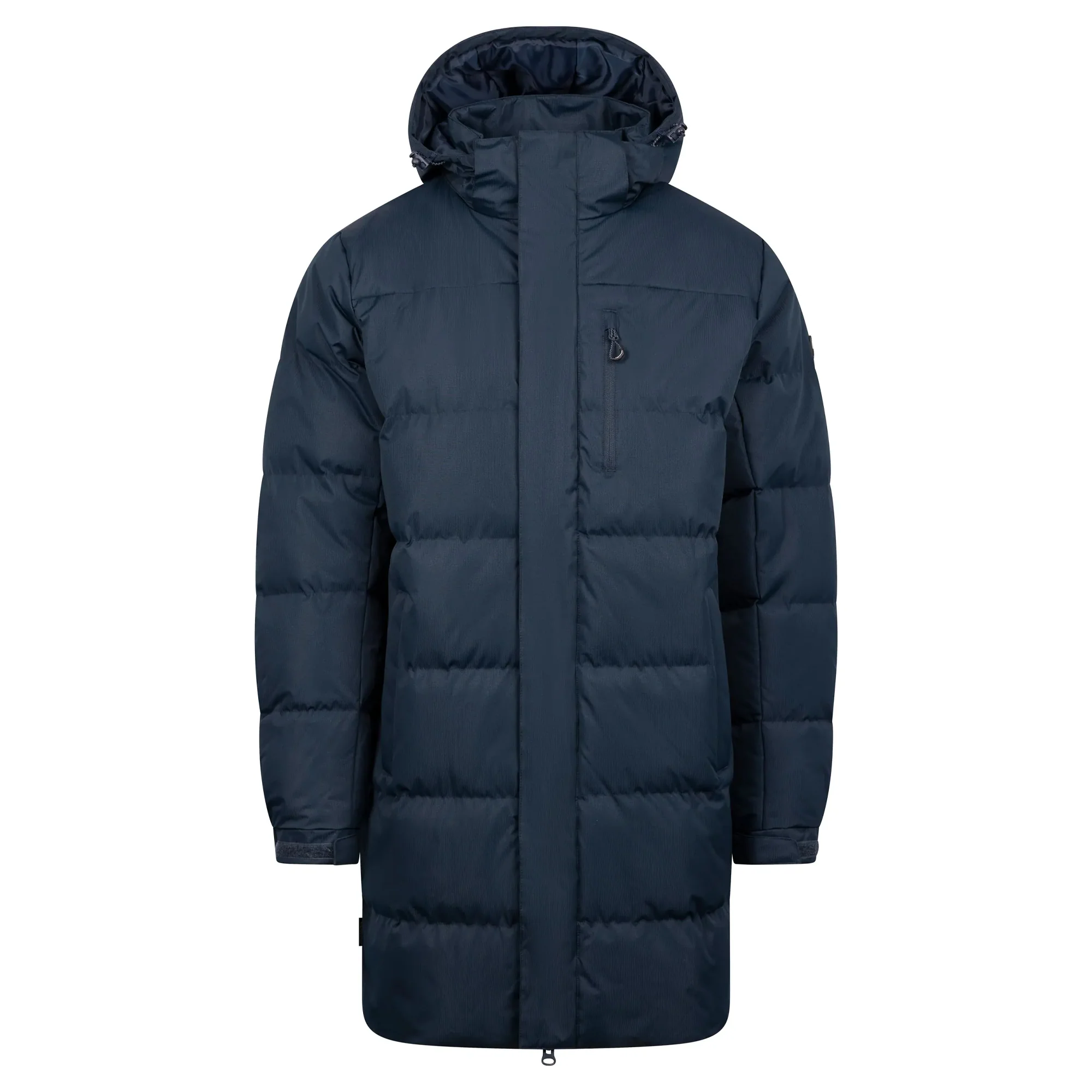 Trespass Mens Clipster Padded Jacket Navy - Image 3