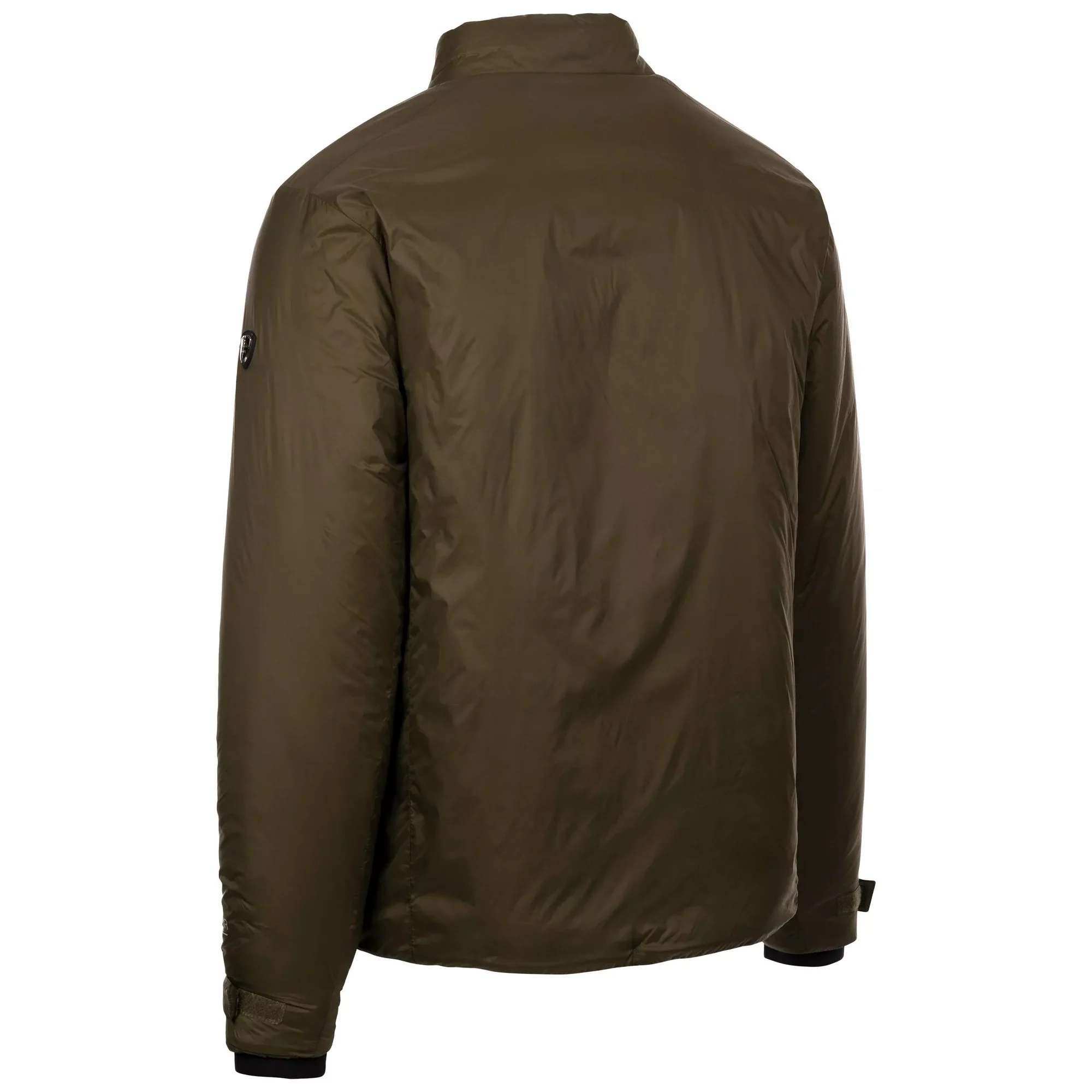 Trespass Mens Daggons Padded Jacket Dark Vine - Image 2