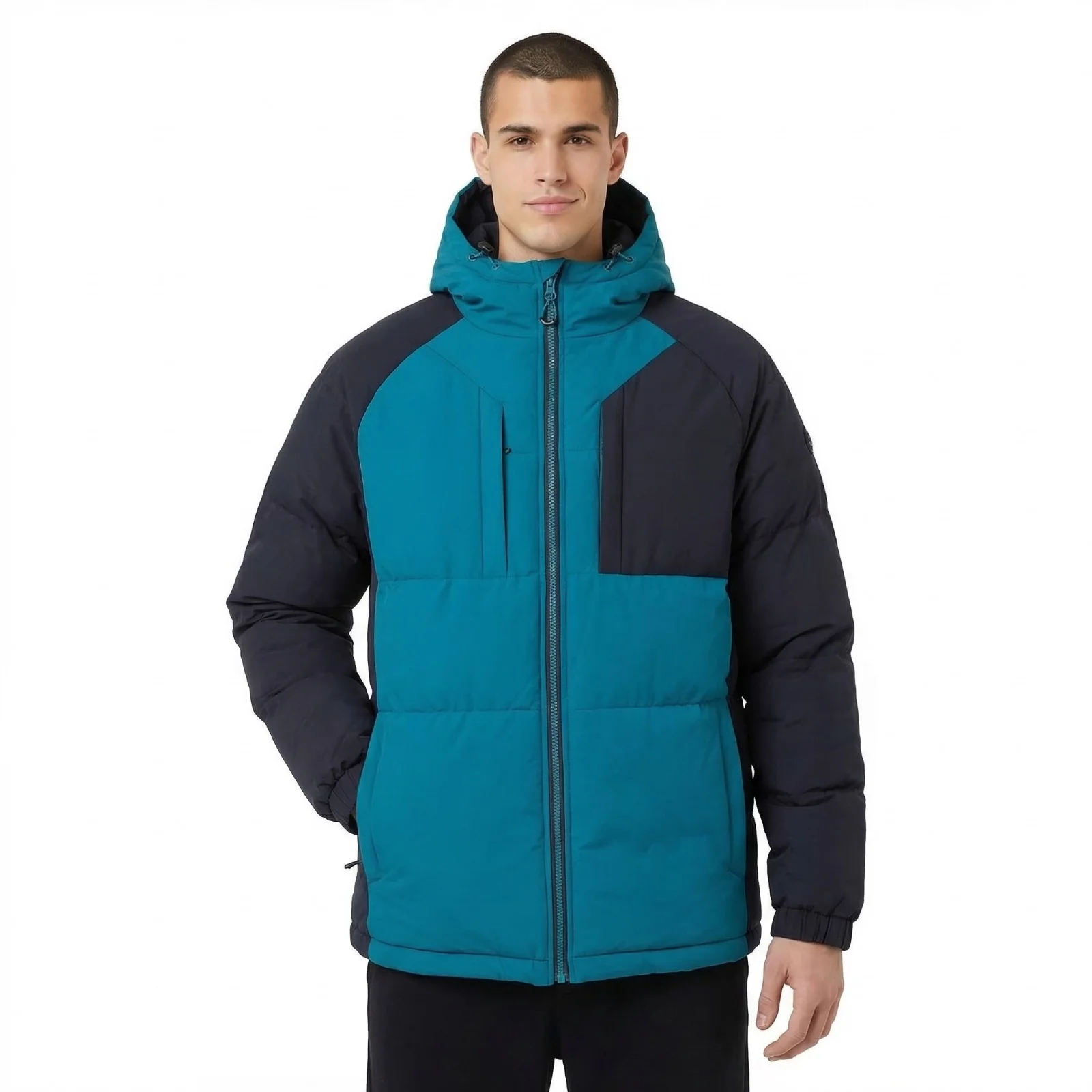 Trespass Mens Deffords Padded Jacket Bondi Blue