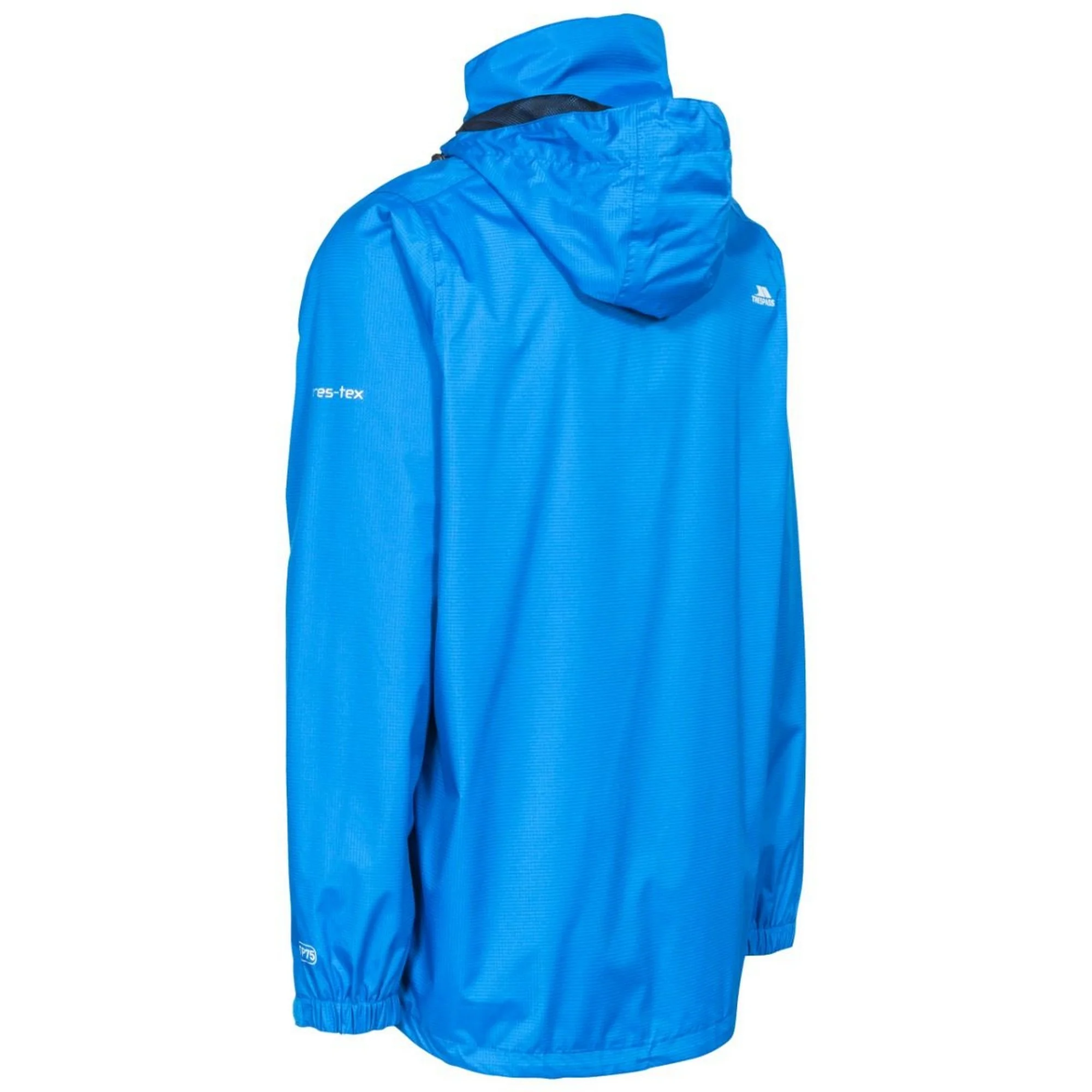 Trespass Mens Fraser II Waterproof Jacket Blue - Image 2