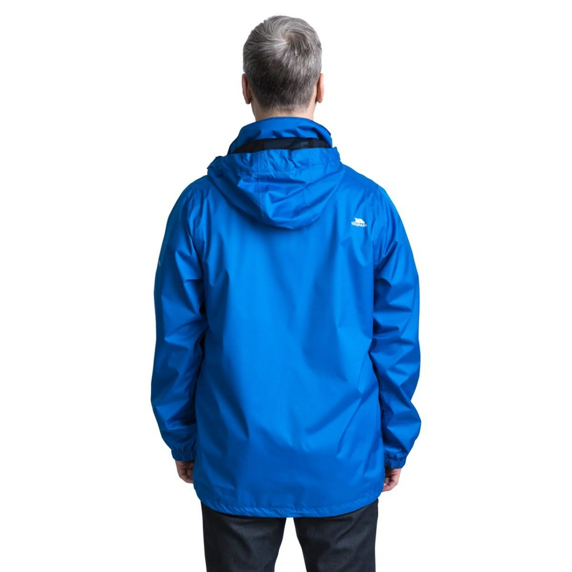 Trespass Mens Fraser II Waterproof Jacket Blue - Image 3