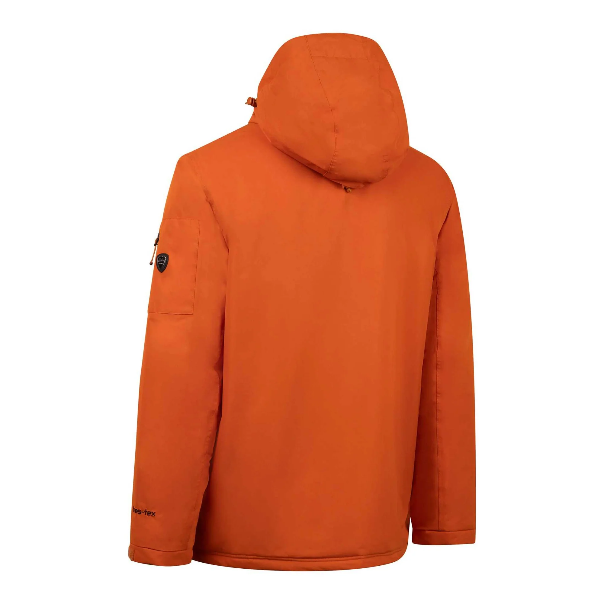 Trespass Mens Kirkbost Jacket Spice Orange - Image 2