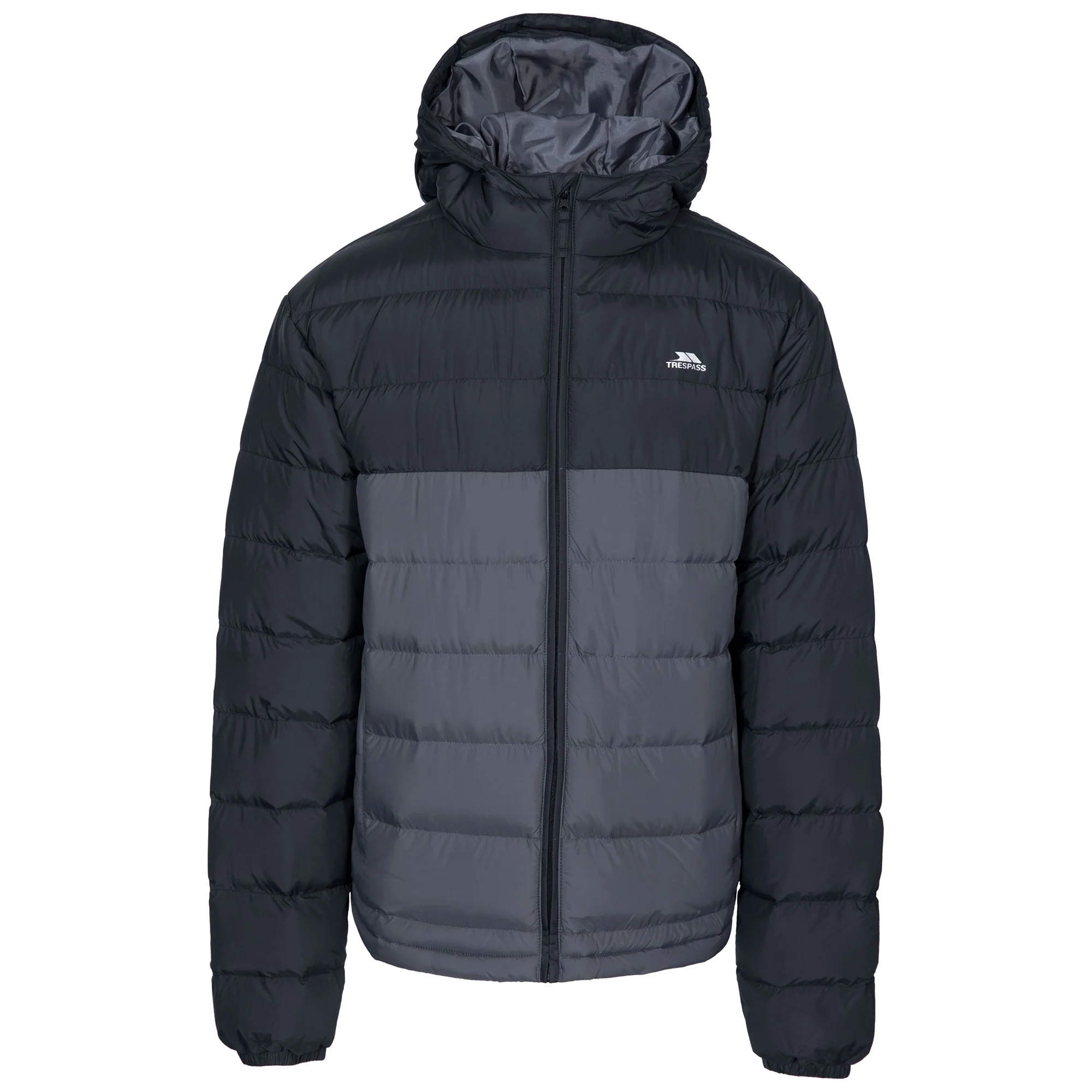 Trespass Mens Oskar Padded Jacket Black - Image 3