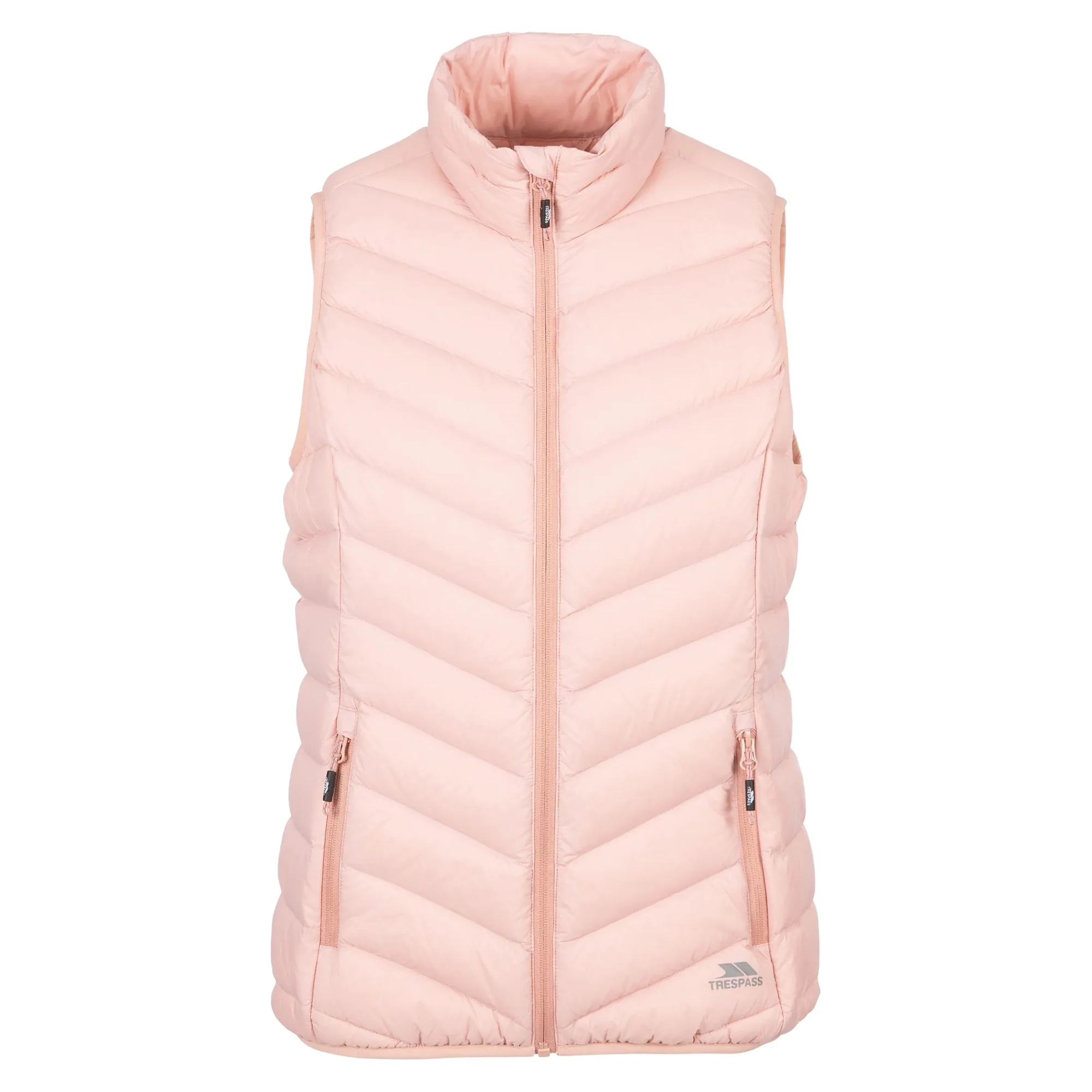 Trespass Womens Giana Down Gilet Misty Rose - Image 3