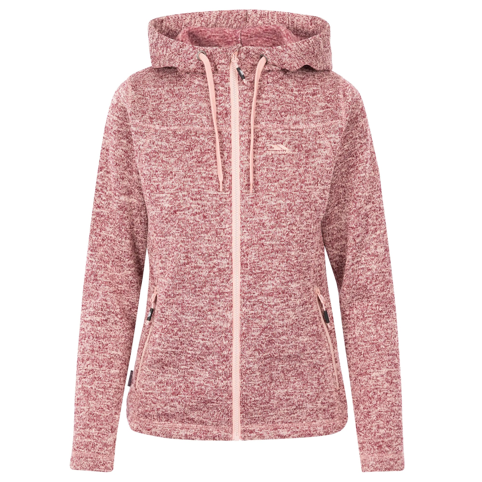 Trespass Womens Odelia Fleece Jacket Rose Tone - Image 2