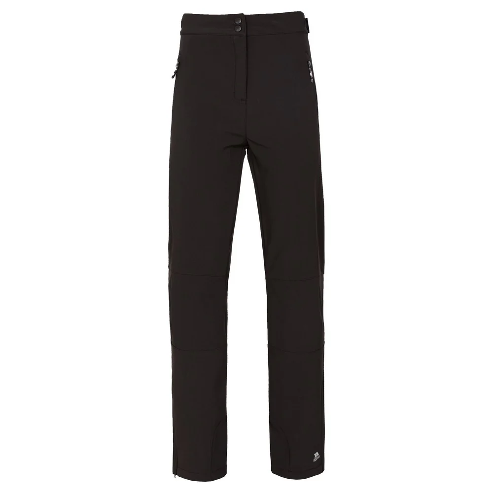 Trespass Womens Squidge II Water Resistant Hiking Trousers Black