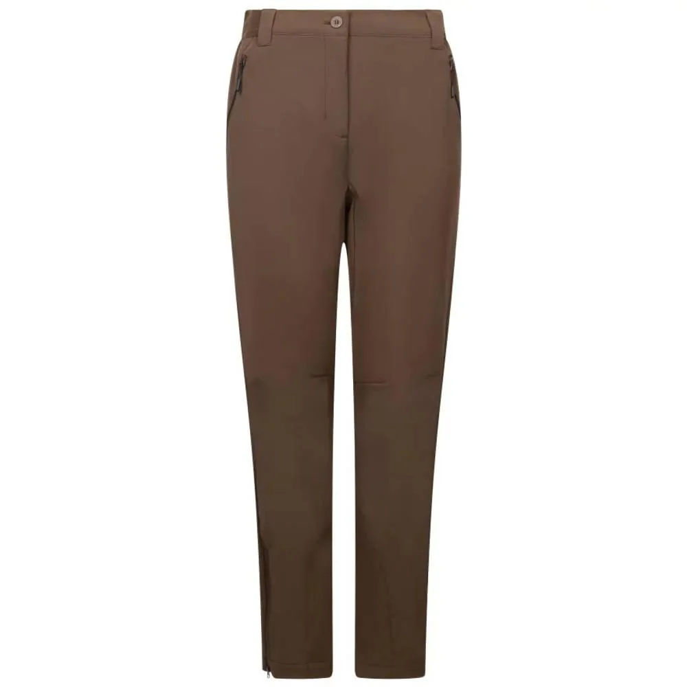Trespass Womens Tawny DLX Softshell Trousers Peat - Image 2