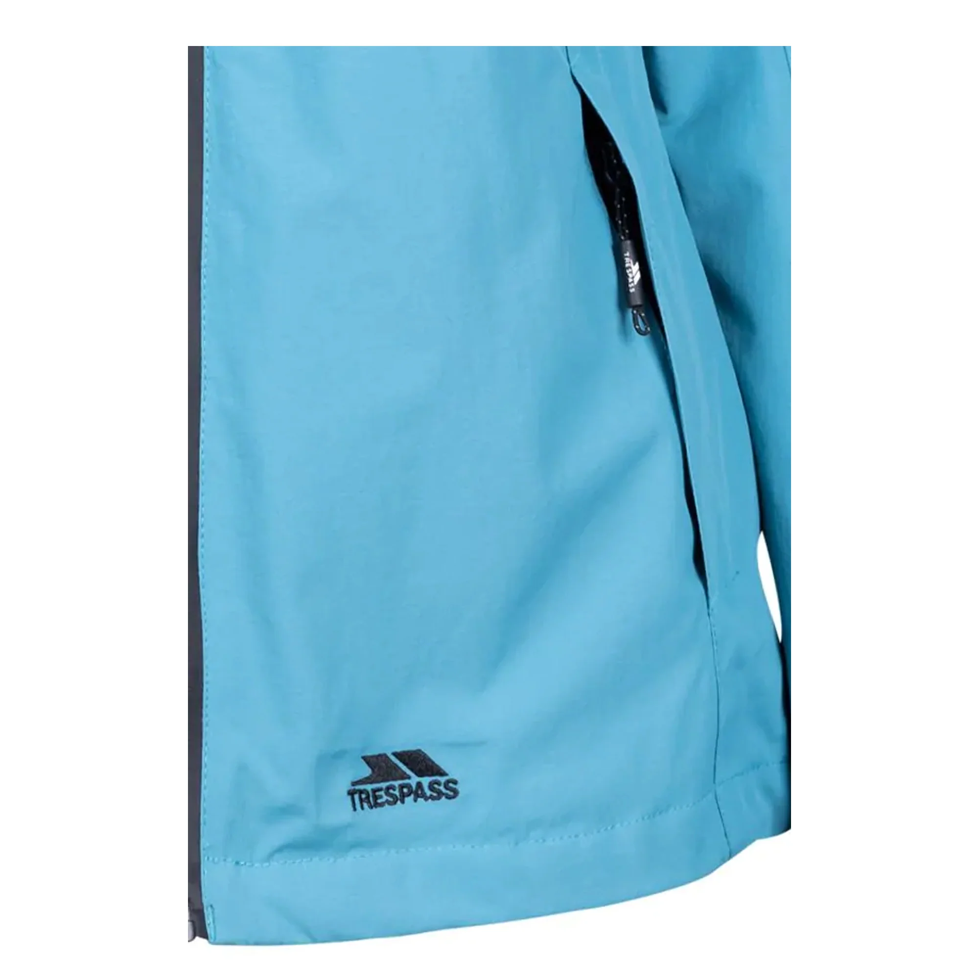 Trespass Womens Tilbury TP75 Waterproof Jacket Storm Blue - Image 4