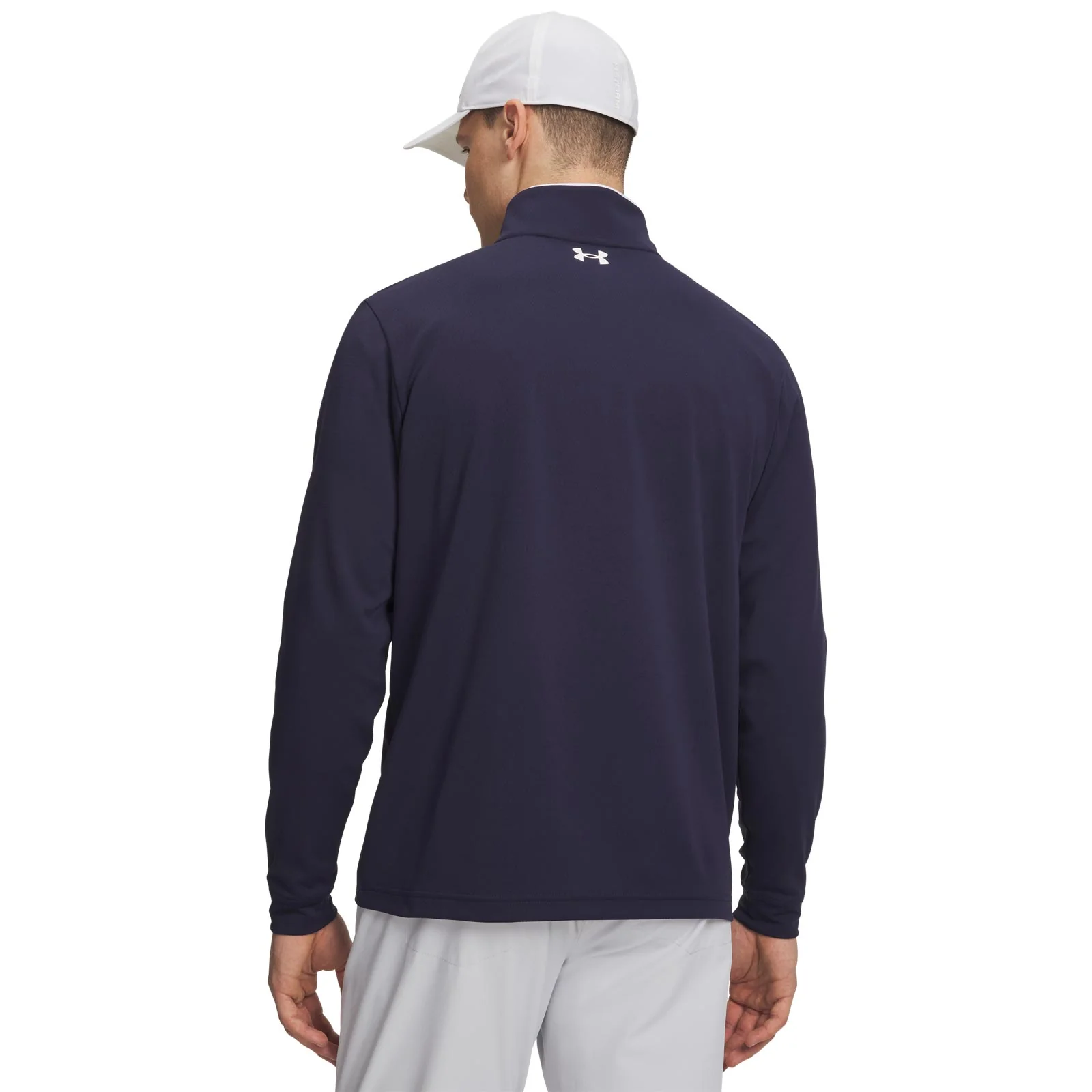 Under Armour Golf Match Play Mens Half-Zip Long Sleeved Top - Image 2