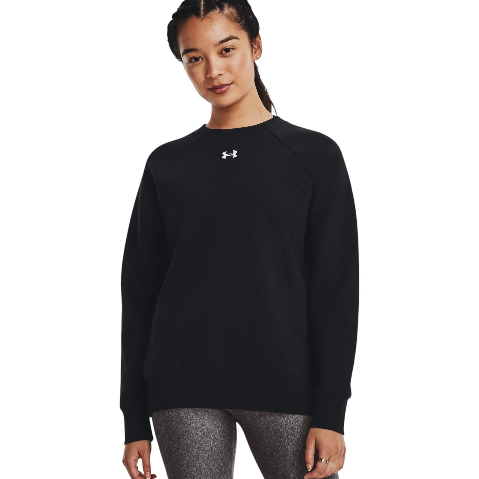 Under Armour Womens Rival Fleece Crew Sweatshirt