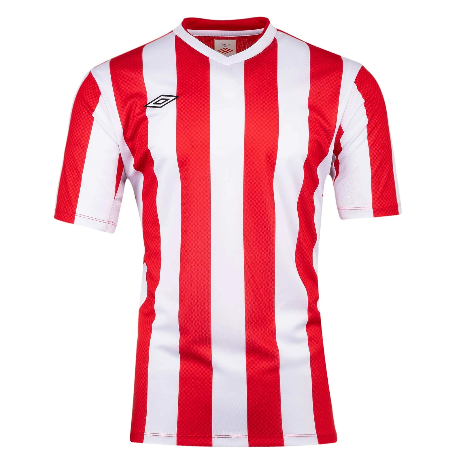 Umbro Checker Stripe Kids Short Sleeve Training Jersey