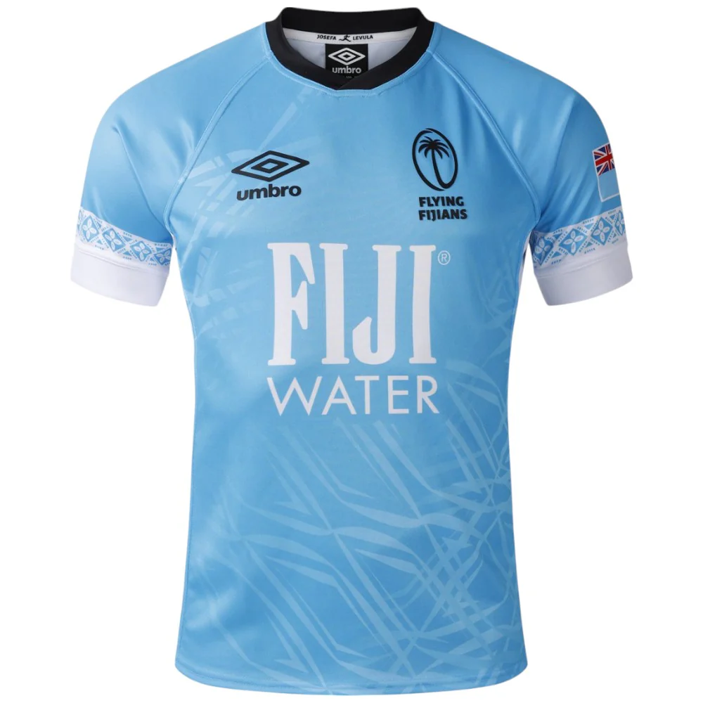 Umbro Fiji 15s Rugby 2025/26 Mens SS Away Replica Jersey