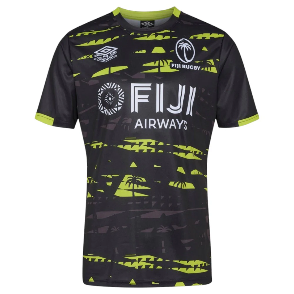 Umbro Fiji 7s Rugby 2026 Short Sleeve Adults Pre-Match Top - Image 5