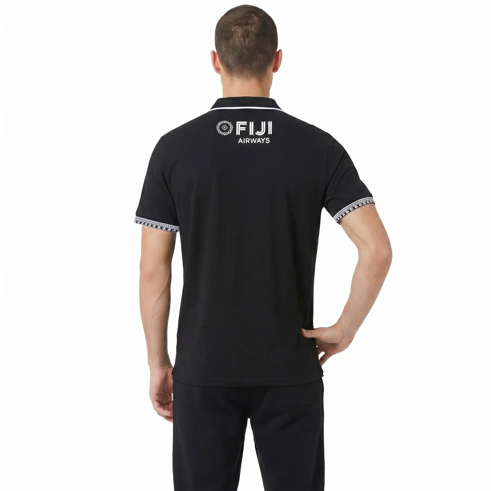 Umbro Fiji 7s Rugby 2026 SS Adults Pique Polo Shirt - Image 2