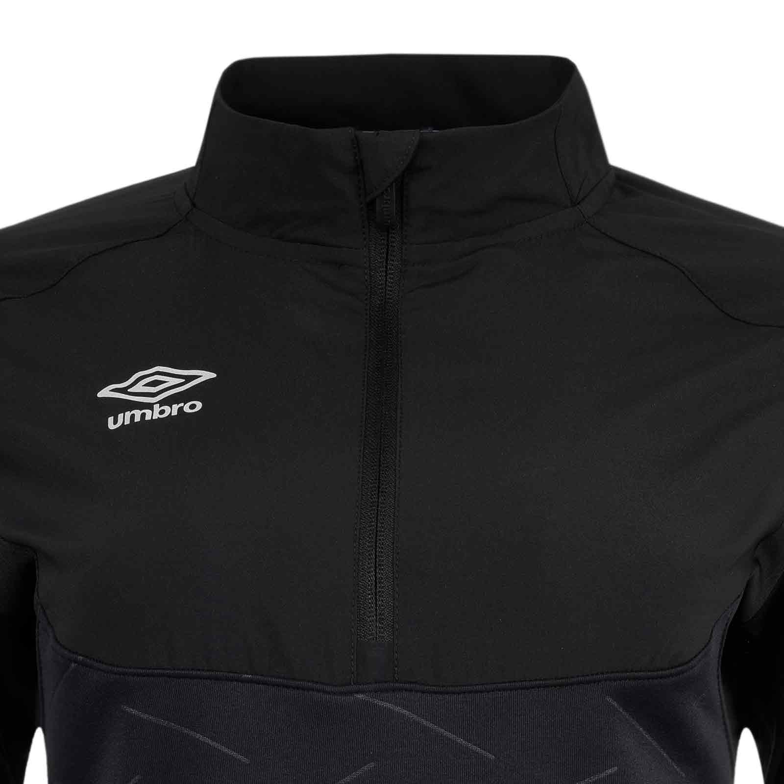 Umbro Kids Training Thermal Hybrid Half-Zip Top - Image 3