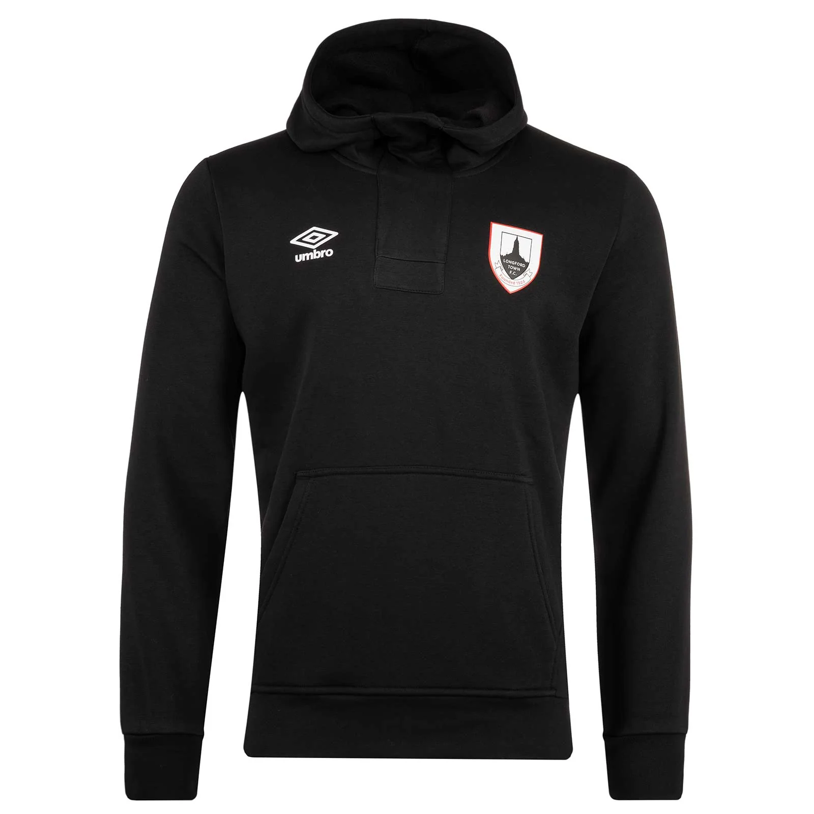 Umbro Longford Town Football 2026 Adults Overhead Hoodie - Image 3