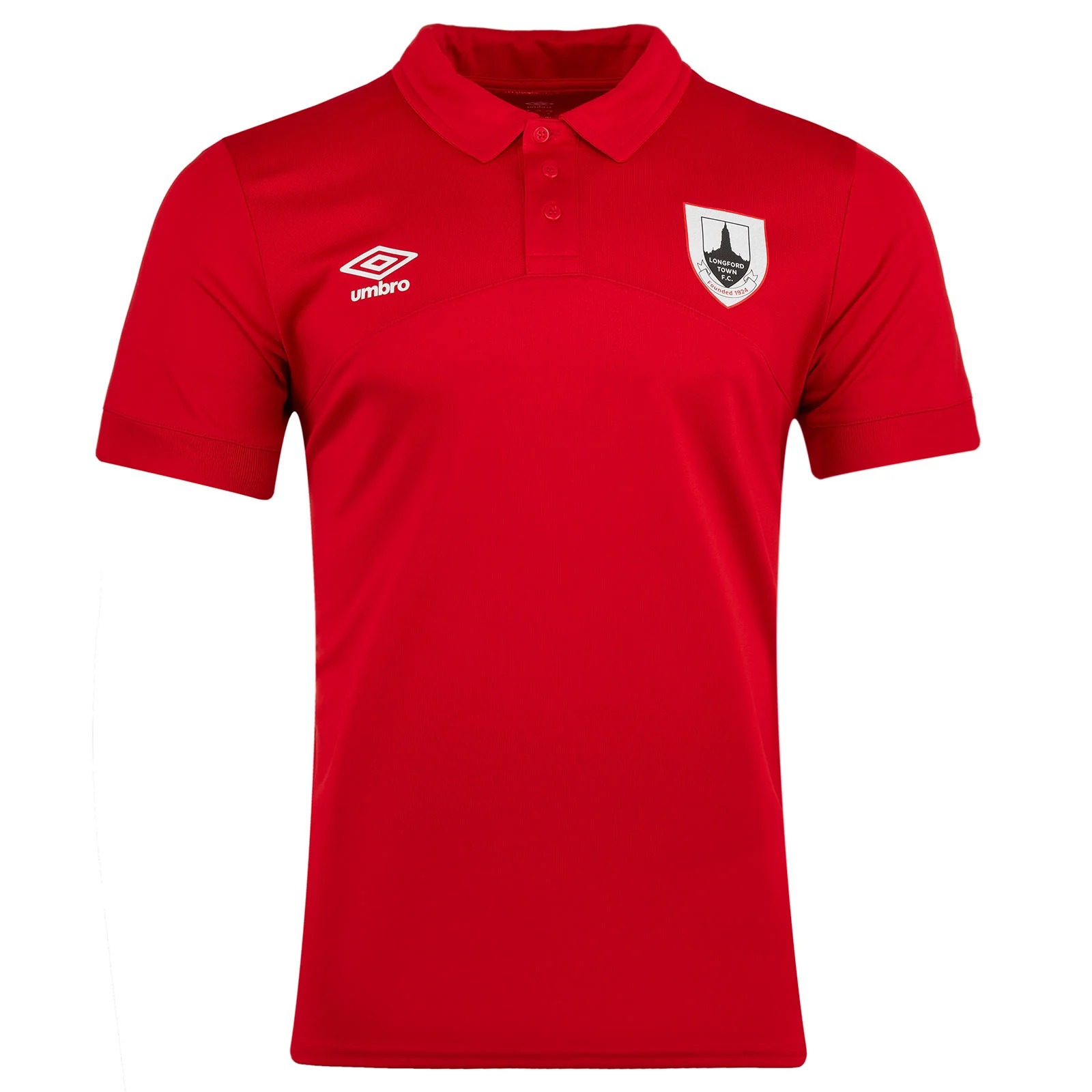Umbro Longford Town Football 2026 Adults Polo Shirt - Image 2