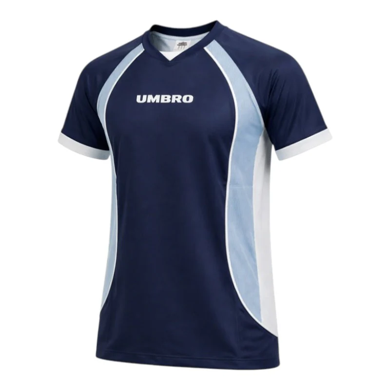 Umbro Panelled Mens Raglan Short Sleeve Football T-Shirt - Image 3