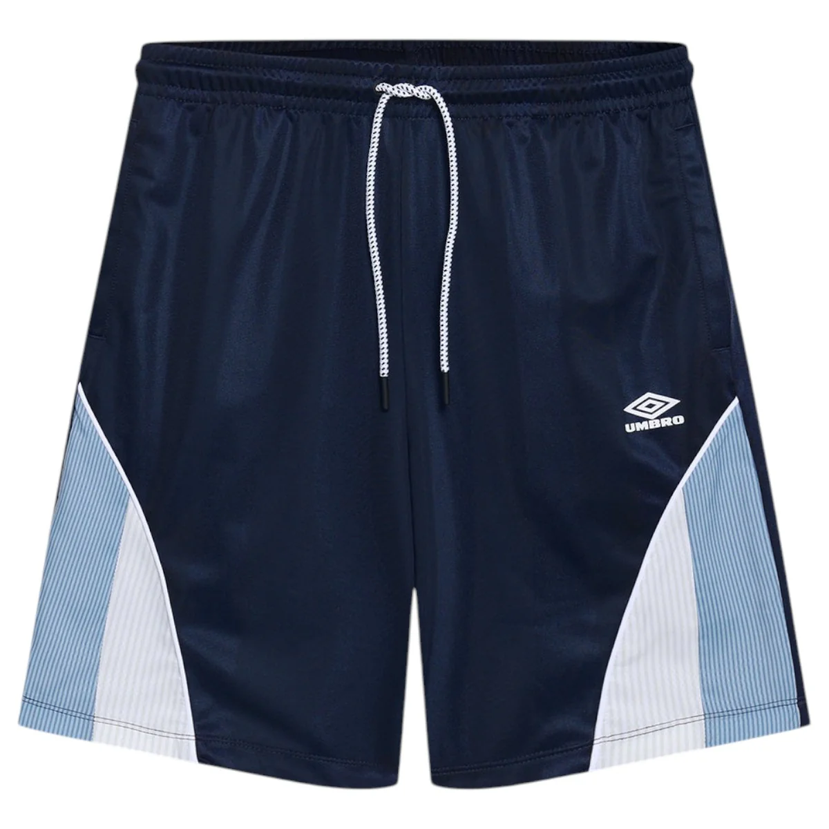 Umbro Football Relaxed-Fit Panelled Mens Shorts - Blue - Image 3