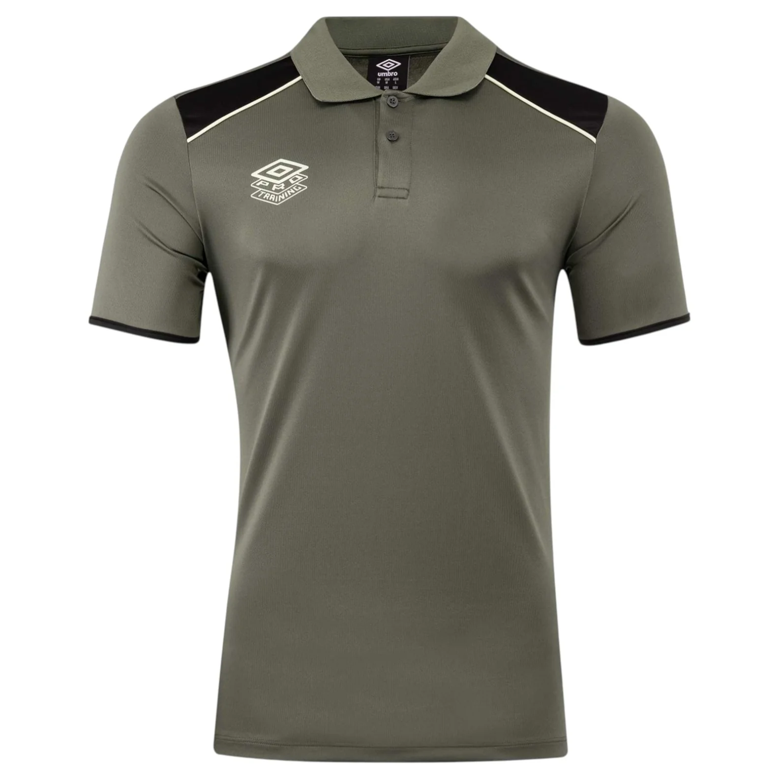 Umbro Pro Training Active Mens Short Sleeve Polo Shirt - Image 3