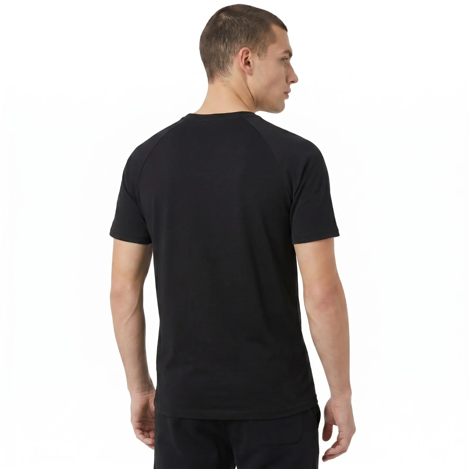Umbro Relaxed Mens Short Sleeve Training T-Shirt - Black - Image 2