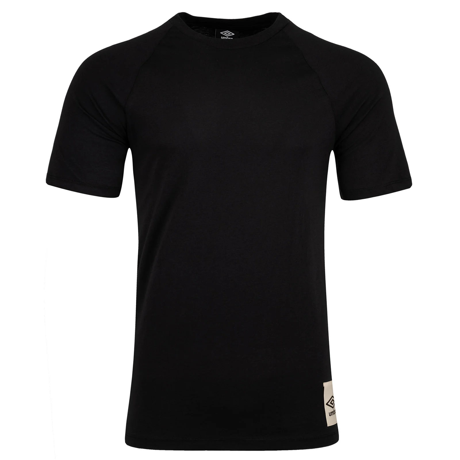 Umbro Relaxed Mens Short Sleeve Training T-Shirt - Black - Image 5