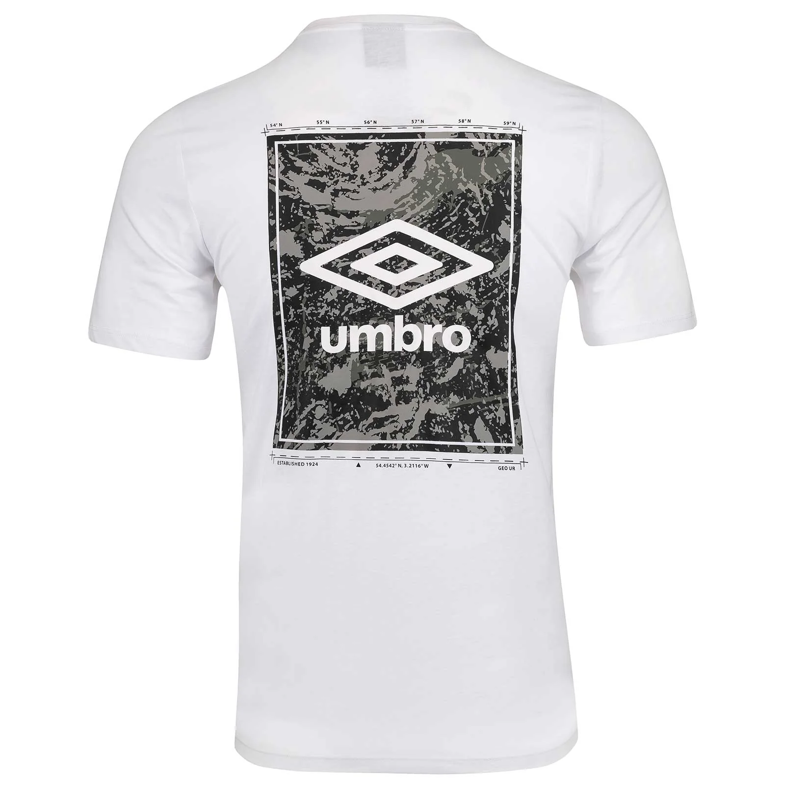 Umbro Mens Camo Graphic Short Sleeve Training T-Shirt - Image 7