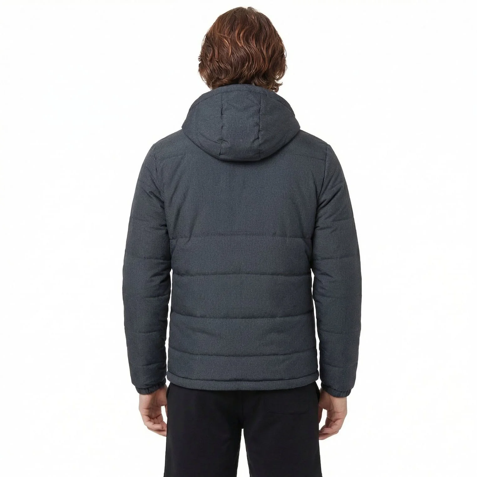 Umbro Padded Mens Full-Zip Hooded Jacket - Image 2