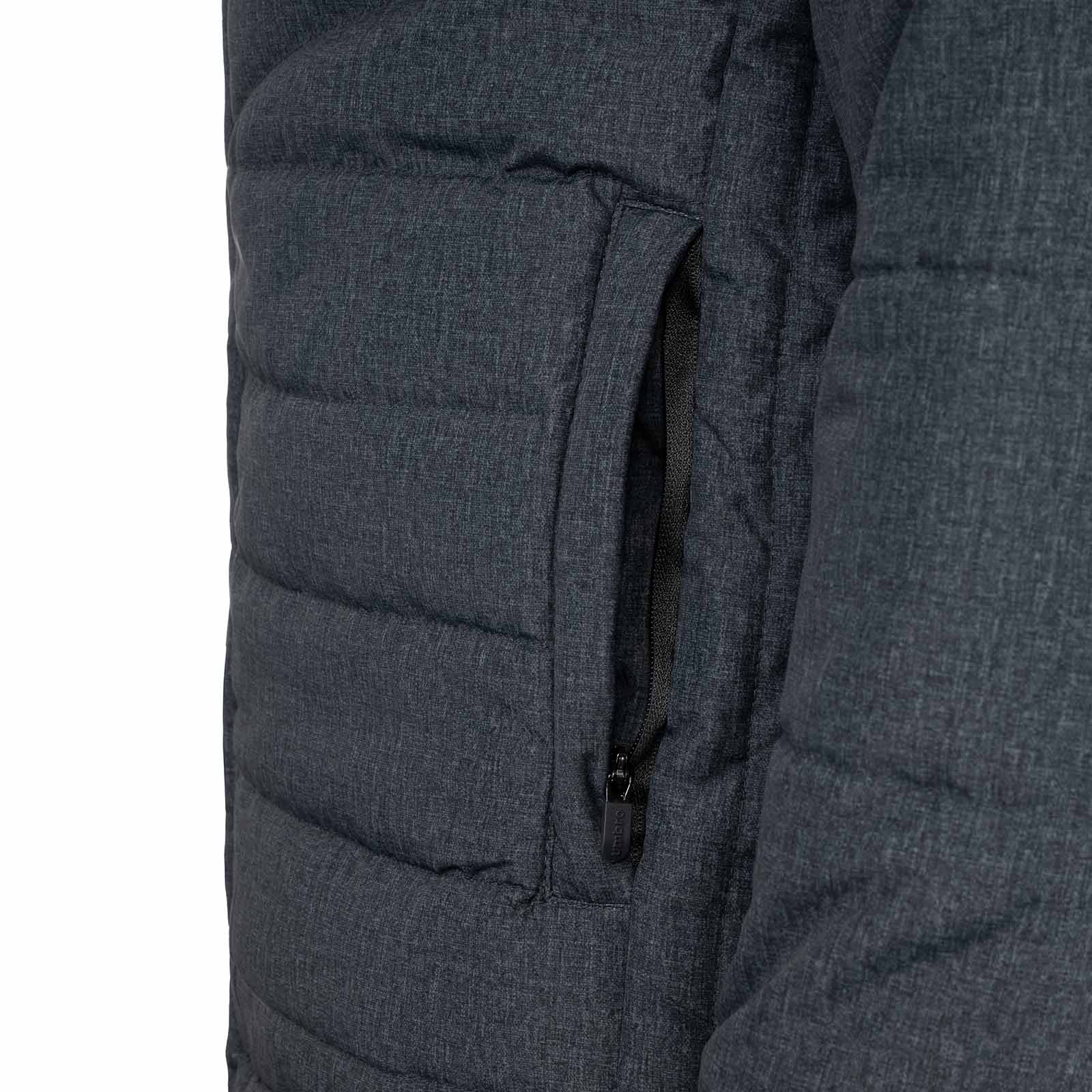 Umbro Padded Mens Full-Zip Hooded Jacket - Image 6