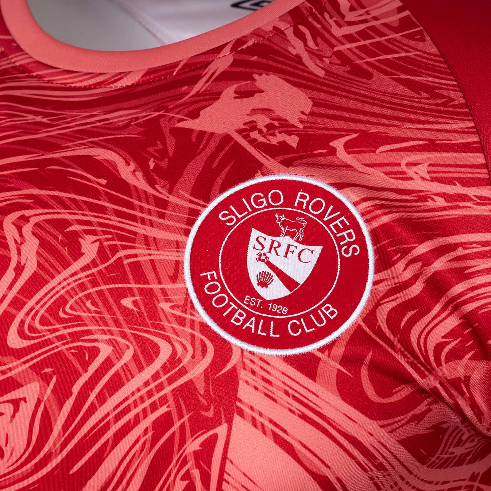 Umbro Sligo Rovers Football 2025 Mens Warm Up Jersey - Image 3