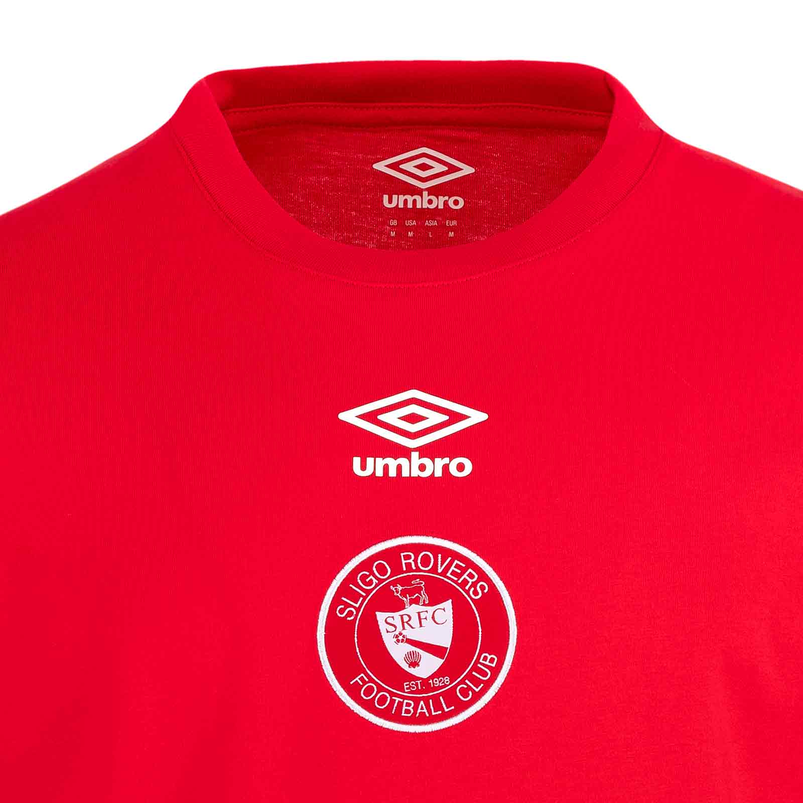 Umbro Sligo Rovers Football 2026 Mens Short Sleeve T-Shirt - Image 3