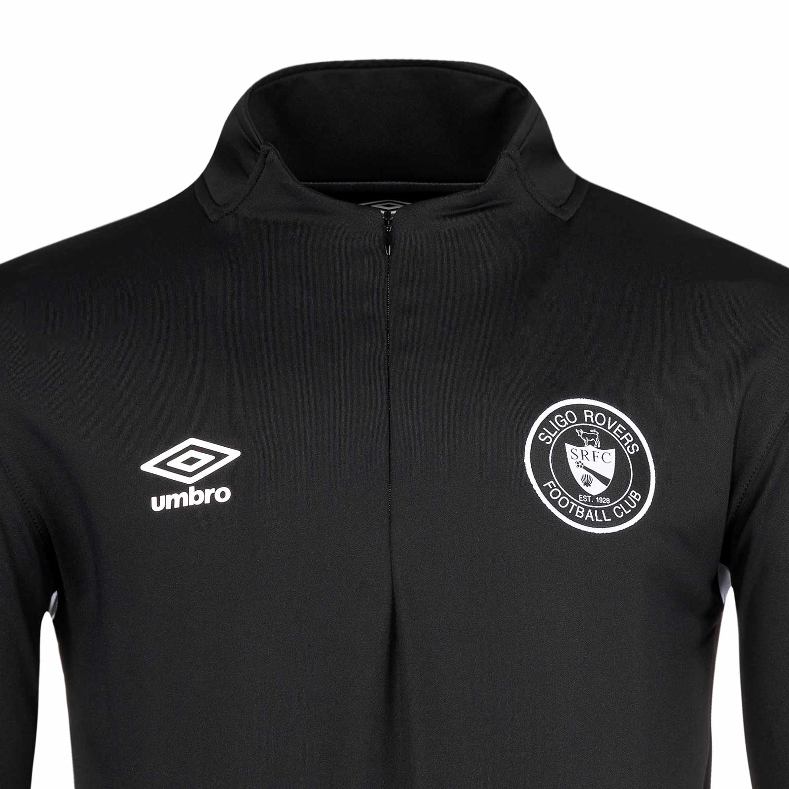 Umbro Sligo Rovers Football 2026 Kids Half-Zip Mid-Layer Top - Image 3
