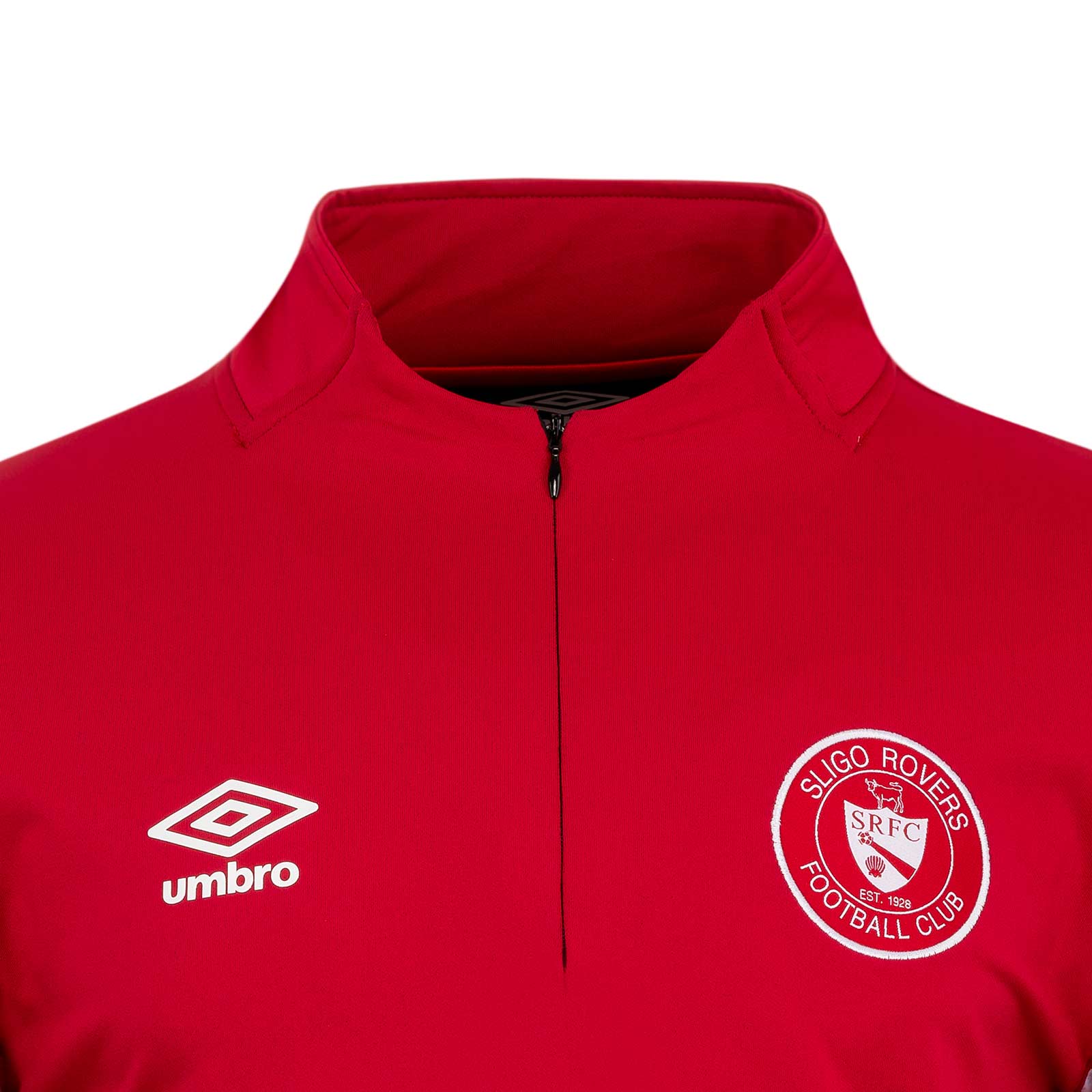 Umbro Sligo Rovers Football 2026 Kids Half-Zip Mid-Layer Top - Image 3