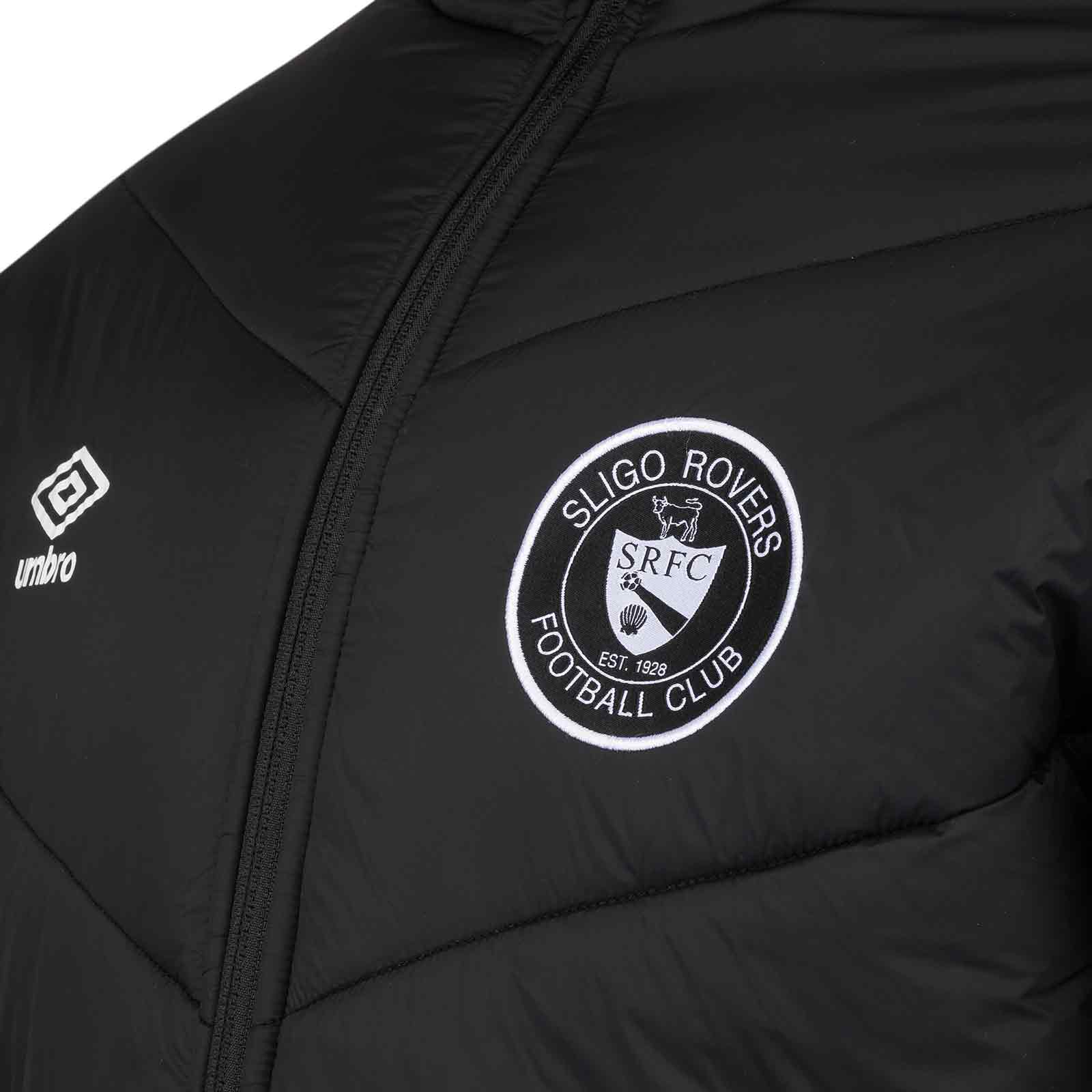 Umbro Sligo Rovers Football 2026 Kids Full-Zip Padded Jacket - Image 4