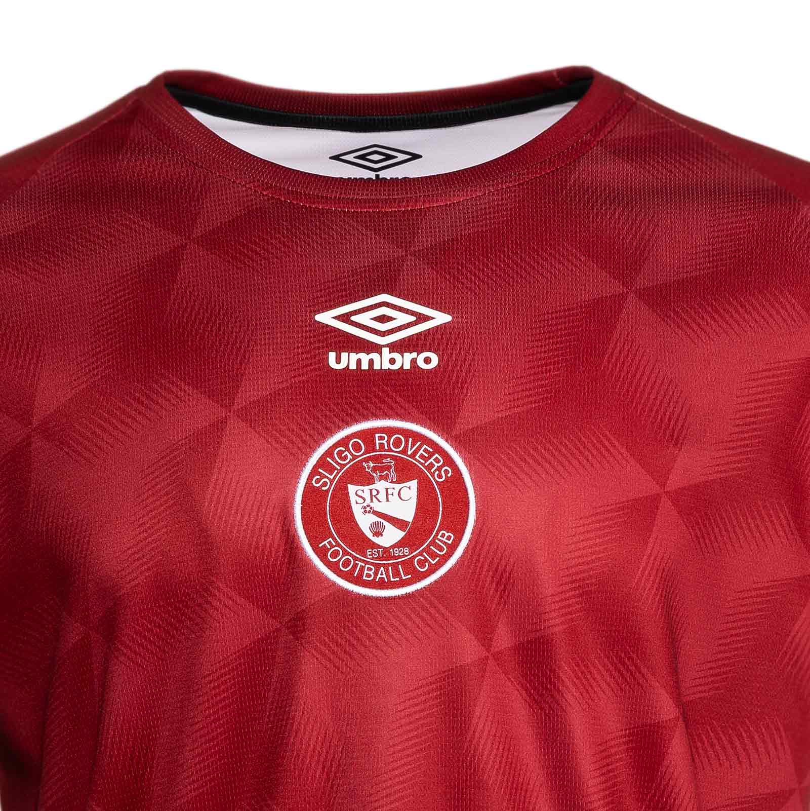 Umbro Sligo Rovers Football 2026 Kids Warm Up Jersey - Image 3