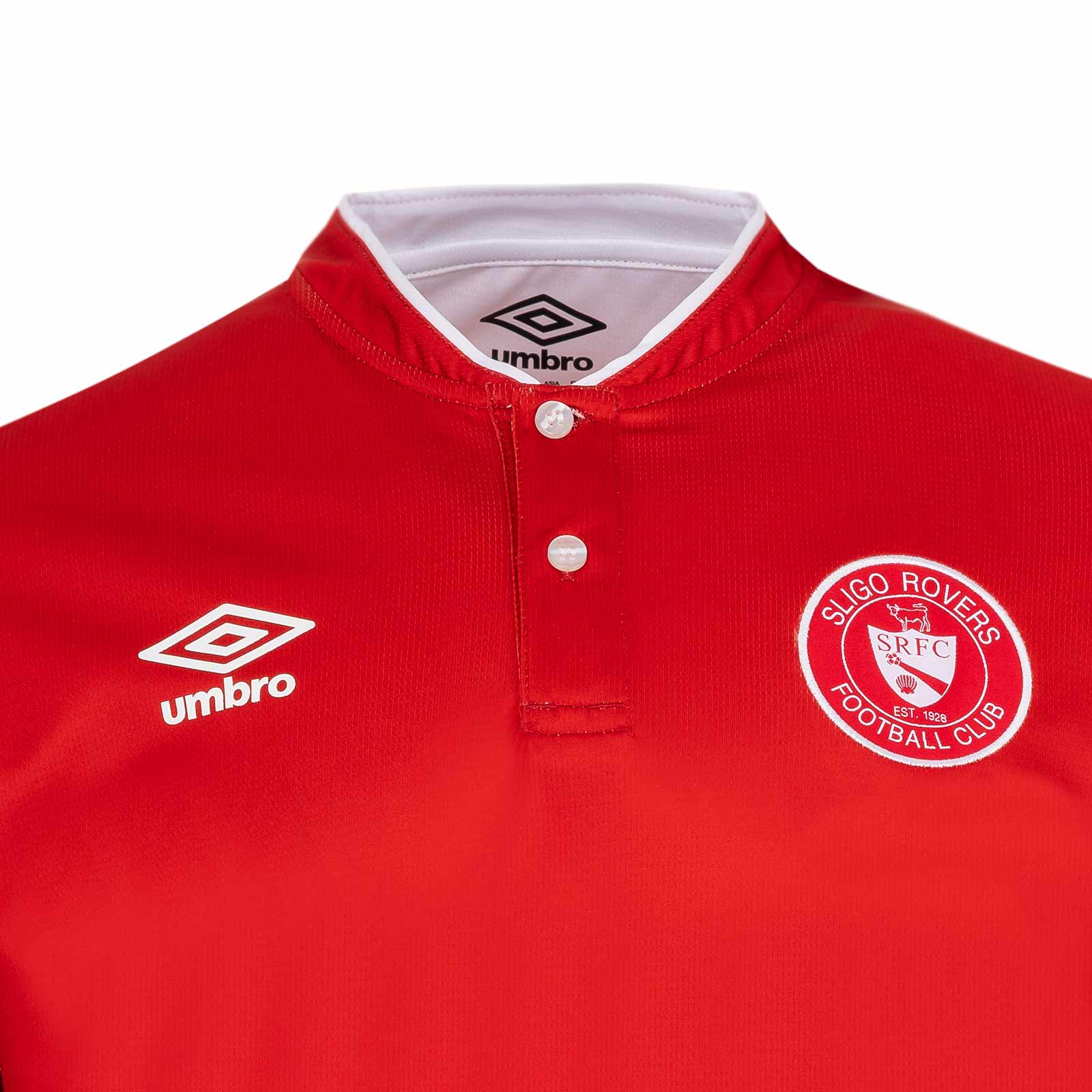 Umbro Sligo Rovers Football 2026 Mens Band Collar Top - Image 3