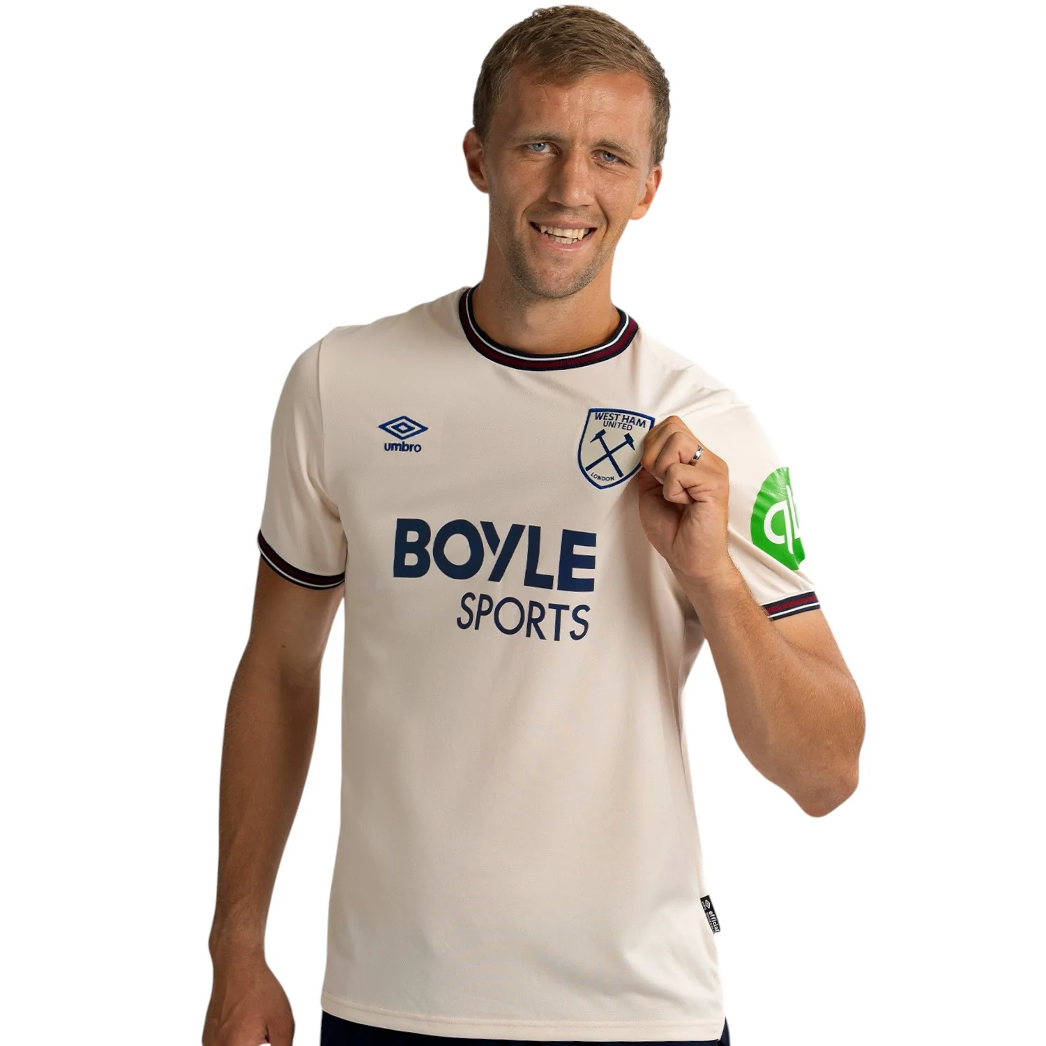 Umbro West Ham Football 2025/26 Adults Away Jersey - Image 2