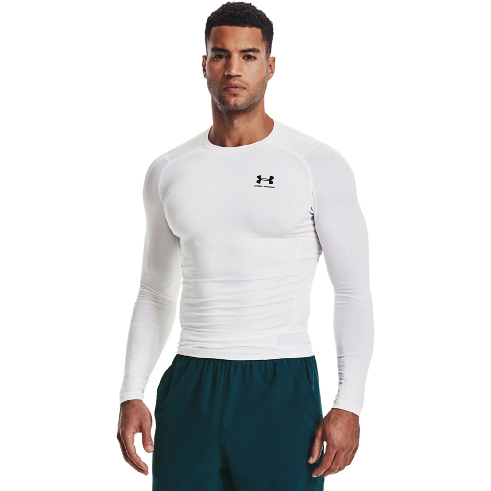 Under Armour Men's HeatGear Compression Long Sleeve T-Shirt - Image 3