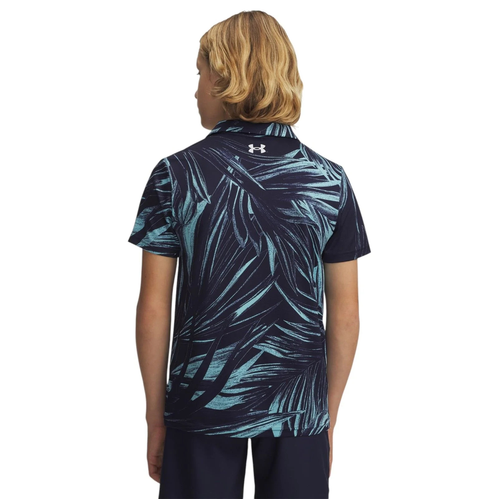 Under Armour Golf Matchplay Printed Kids Polo Shirt - Image 2