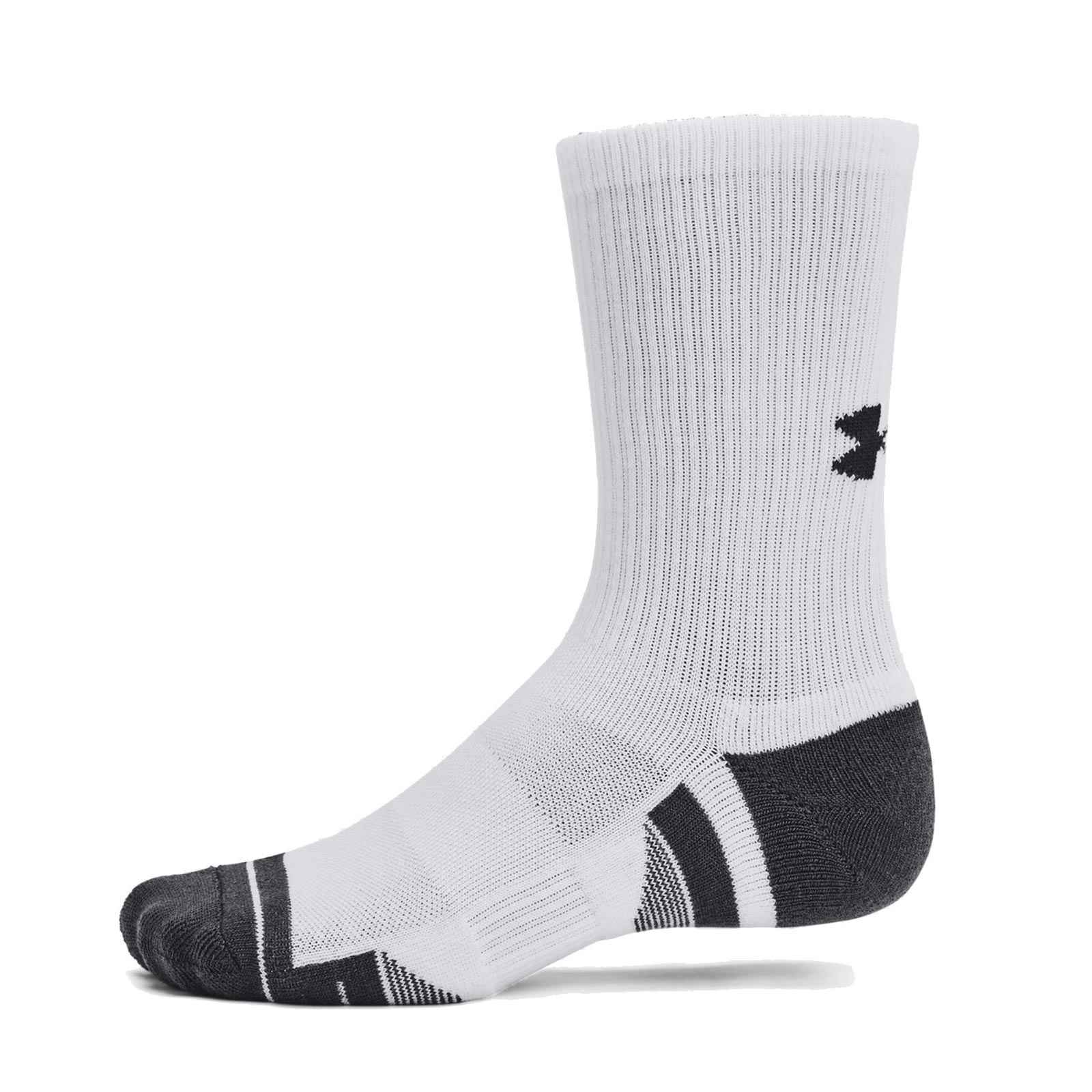 Under Armour Performance Tech 3 Pack Crew Socks - Image 4