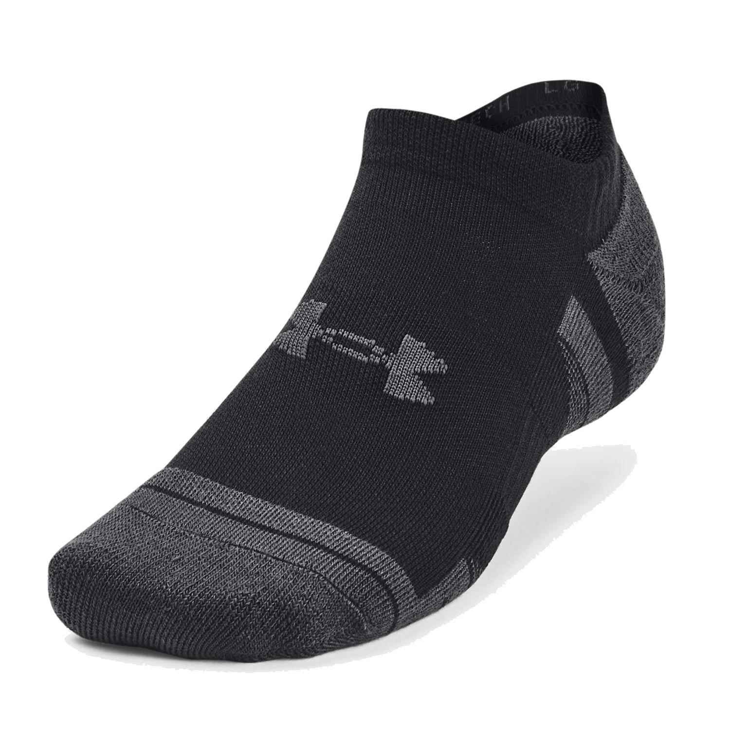 Under Armour Performance Tech 3 Pack No Show Socks - Image 2