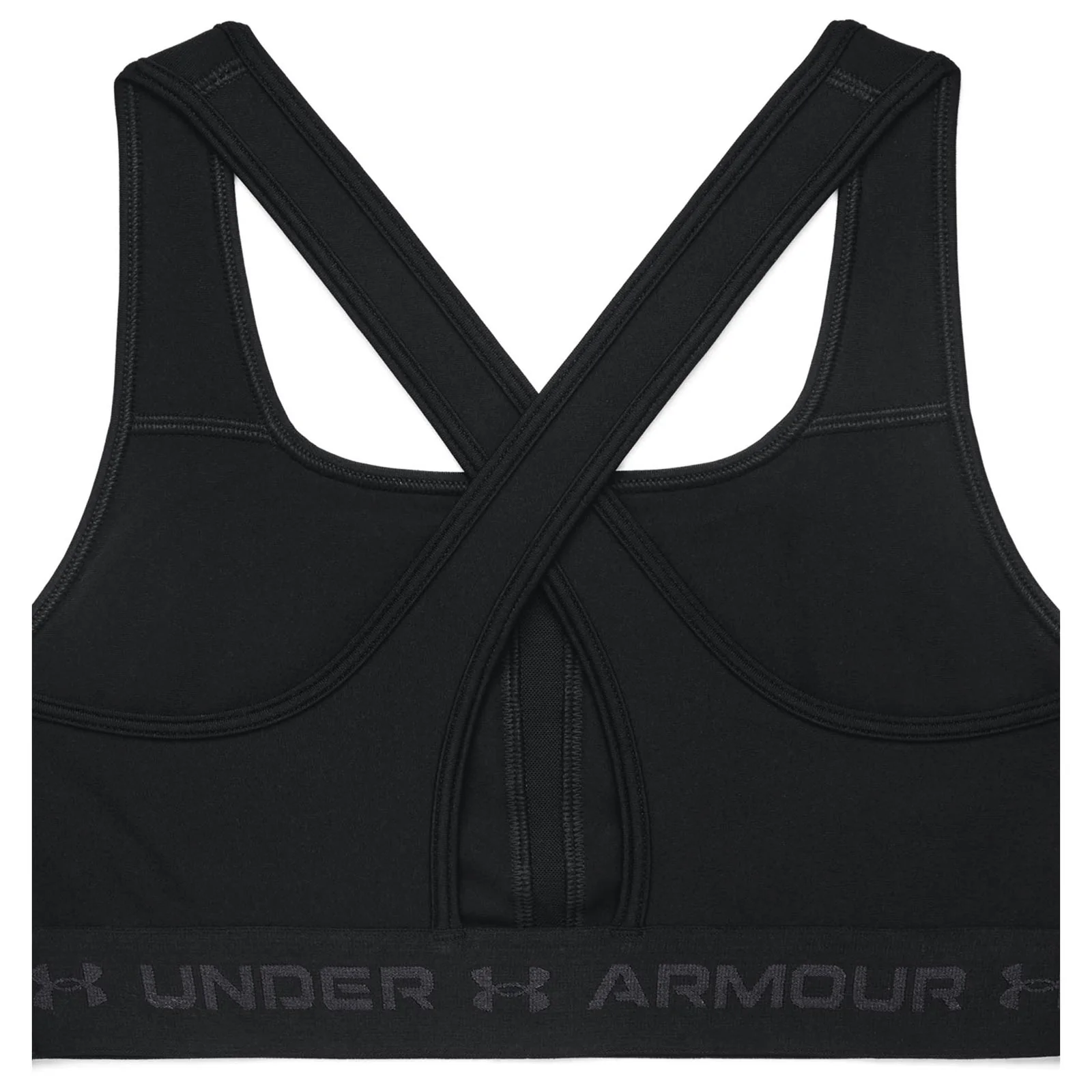 Under Armour Womens Armour® Mid Crossback Sports Bra - Image 6